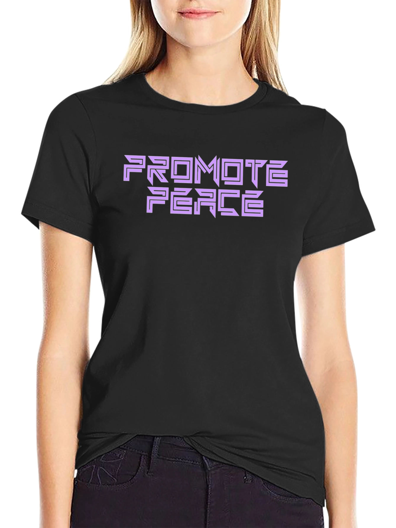 Promote Peace T-Shirt - Black