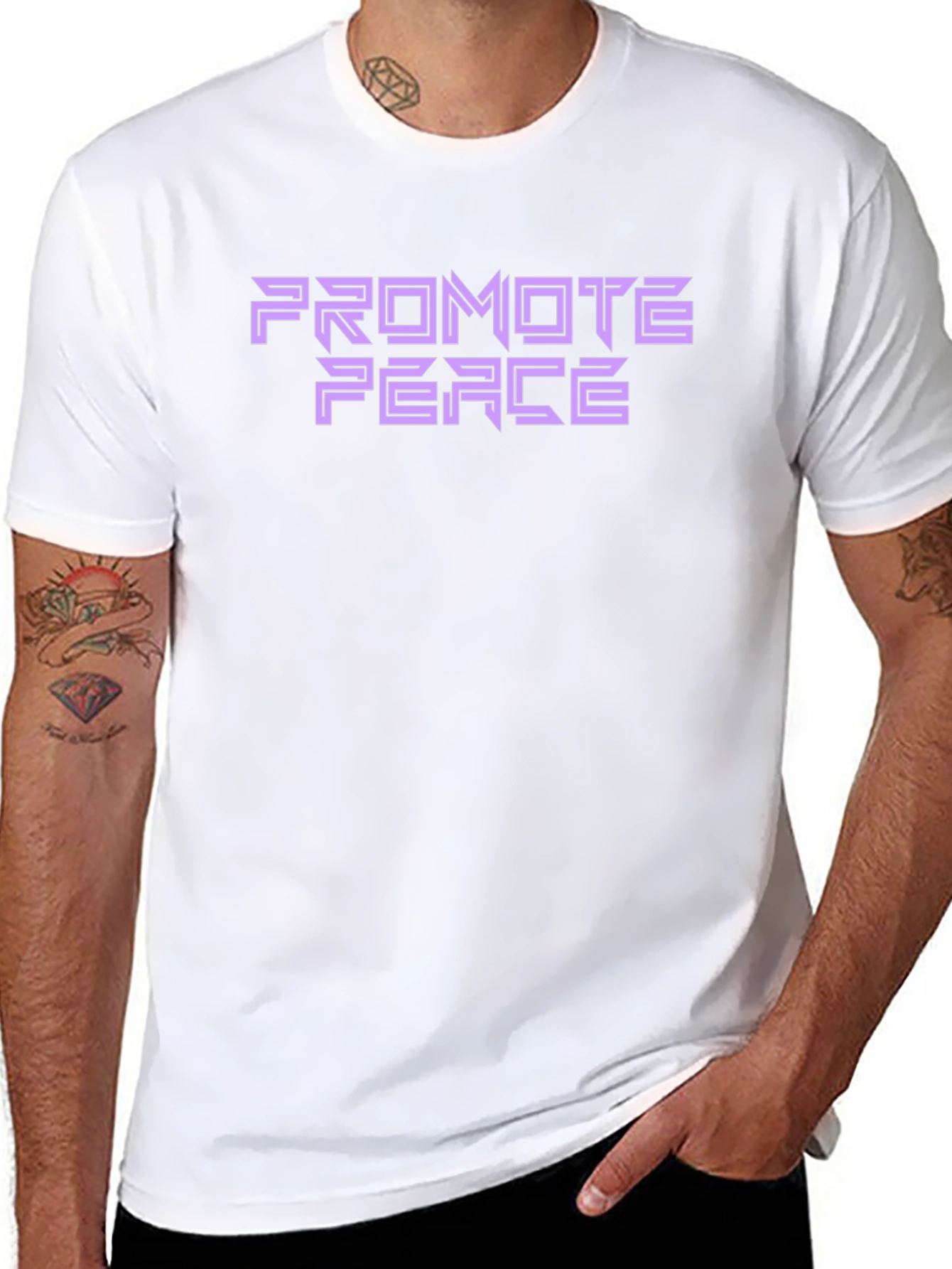 Promote Peace T-Shirt - Black