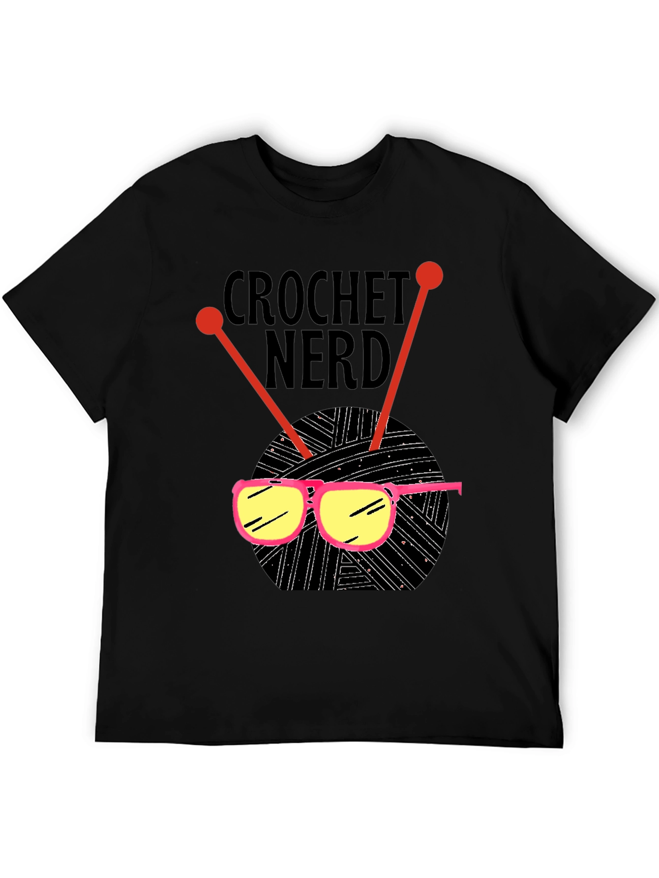 Crochet Nerd Graphic T-Shirt