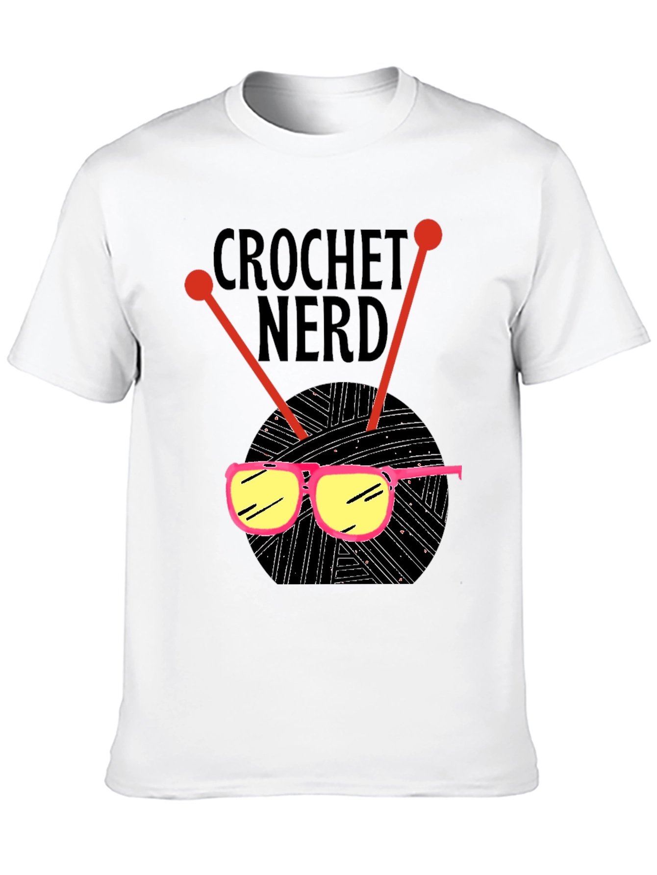Crochet Nerd Graphic T-Shirt