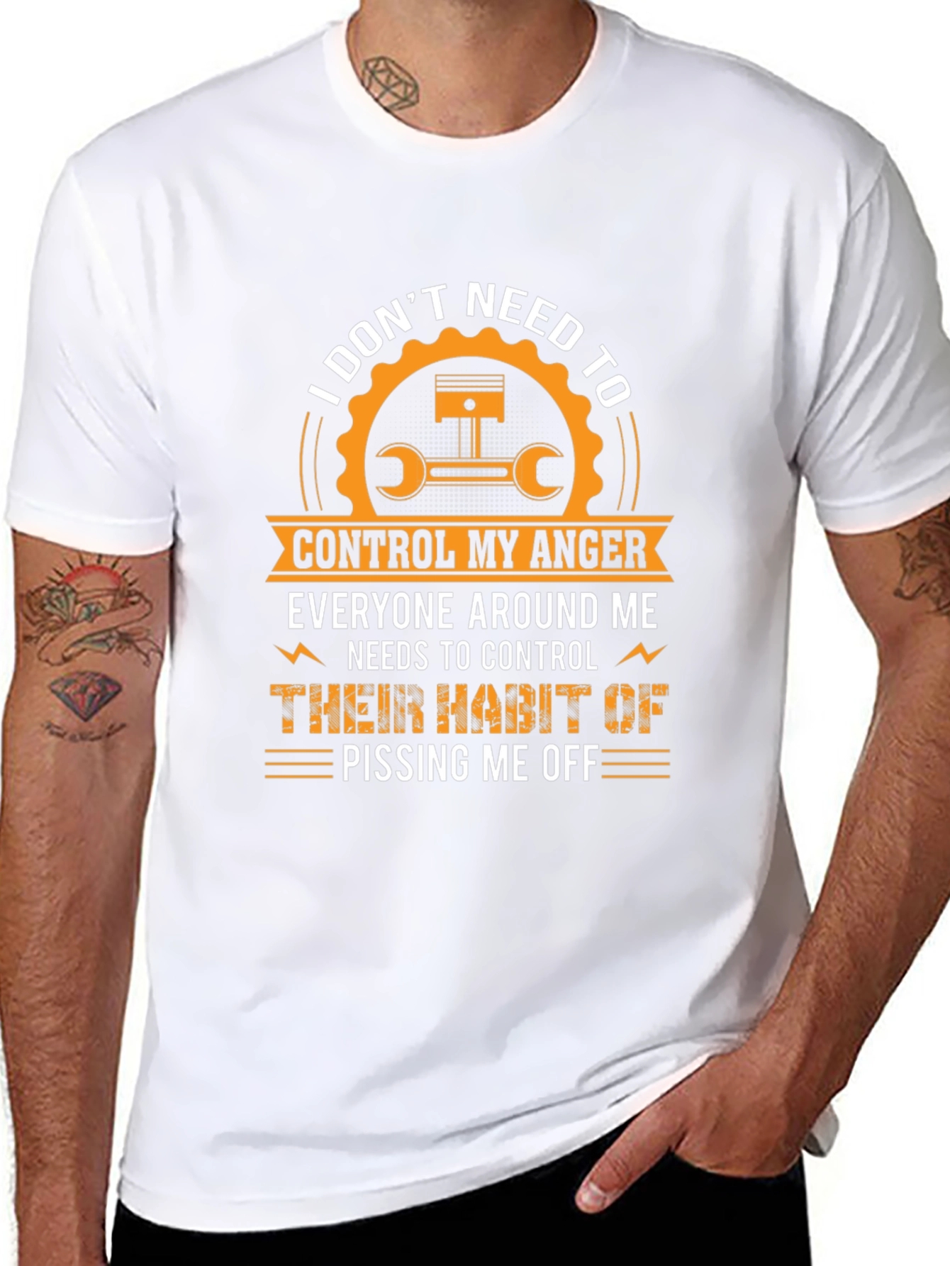 I Dont Need to Control My Anger T-Shirt