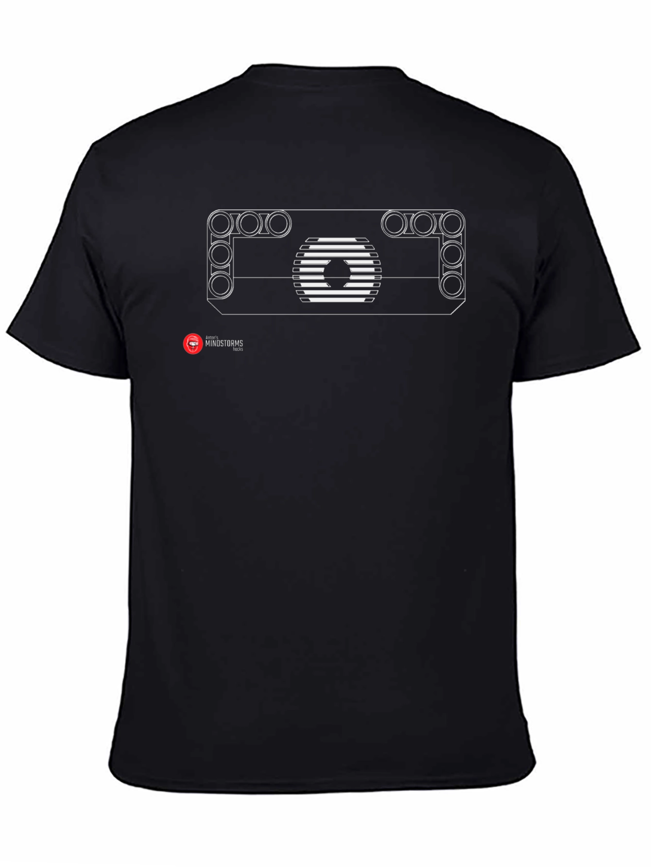 Mindstorms Inspired Graphic Tee - Black