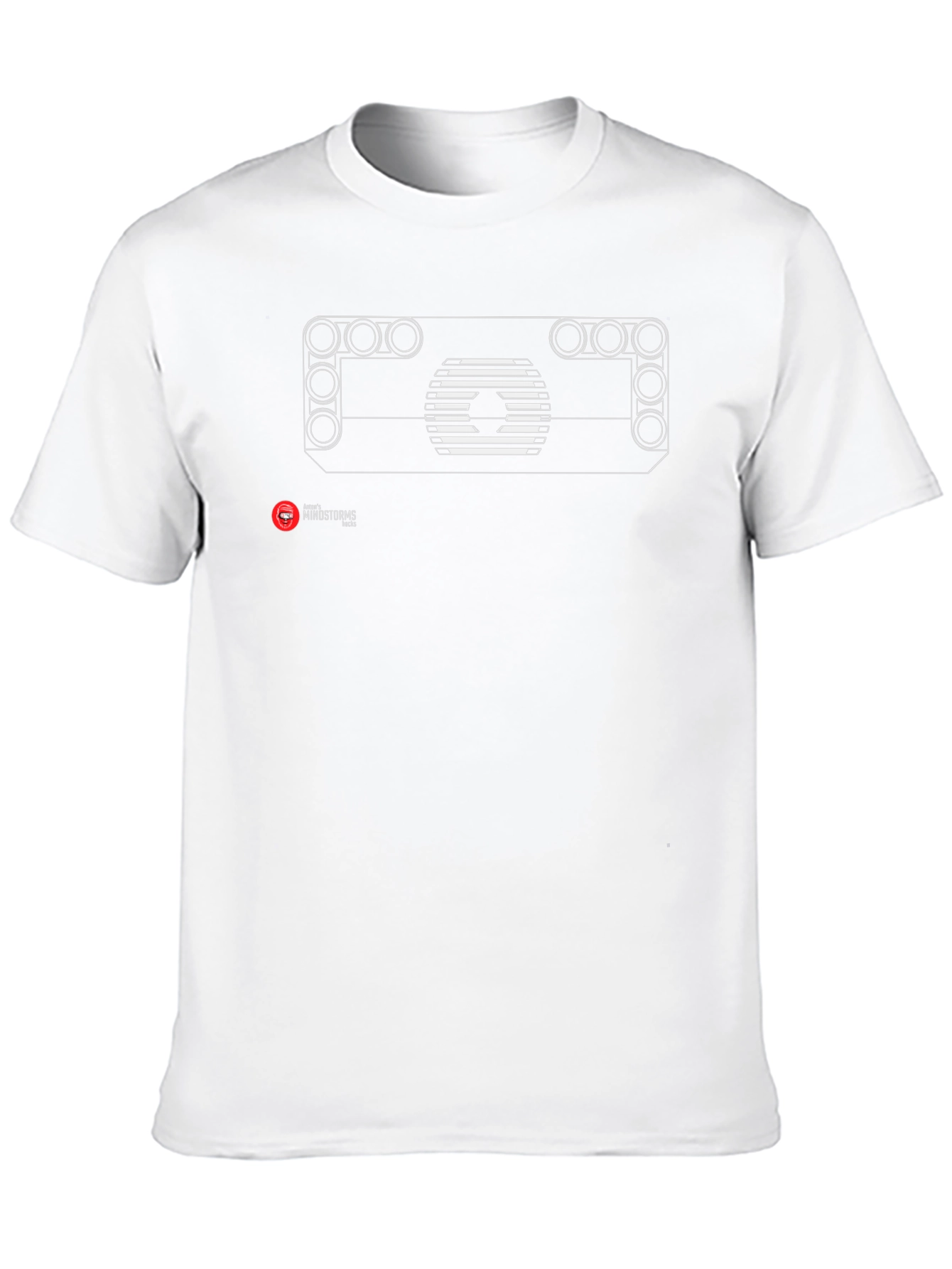 Mindstorms Inspired Graphic Tee - Black