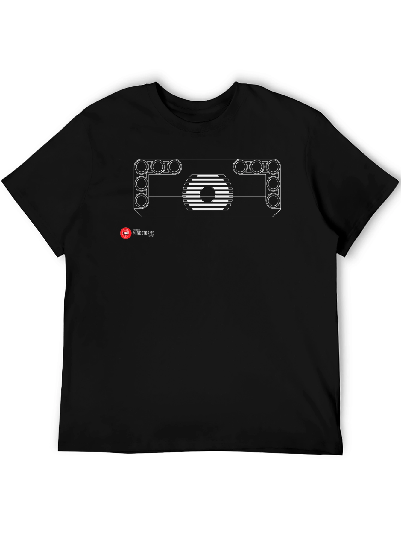 Mindstorms Inspired Graphic Tee - Black