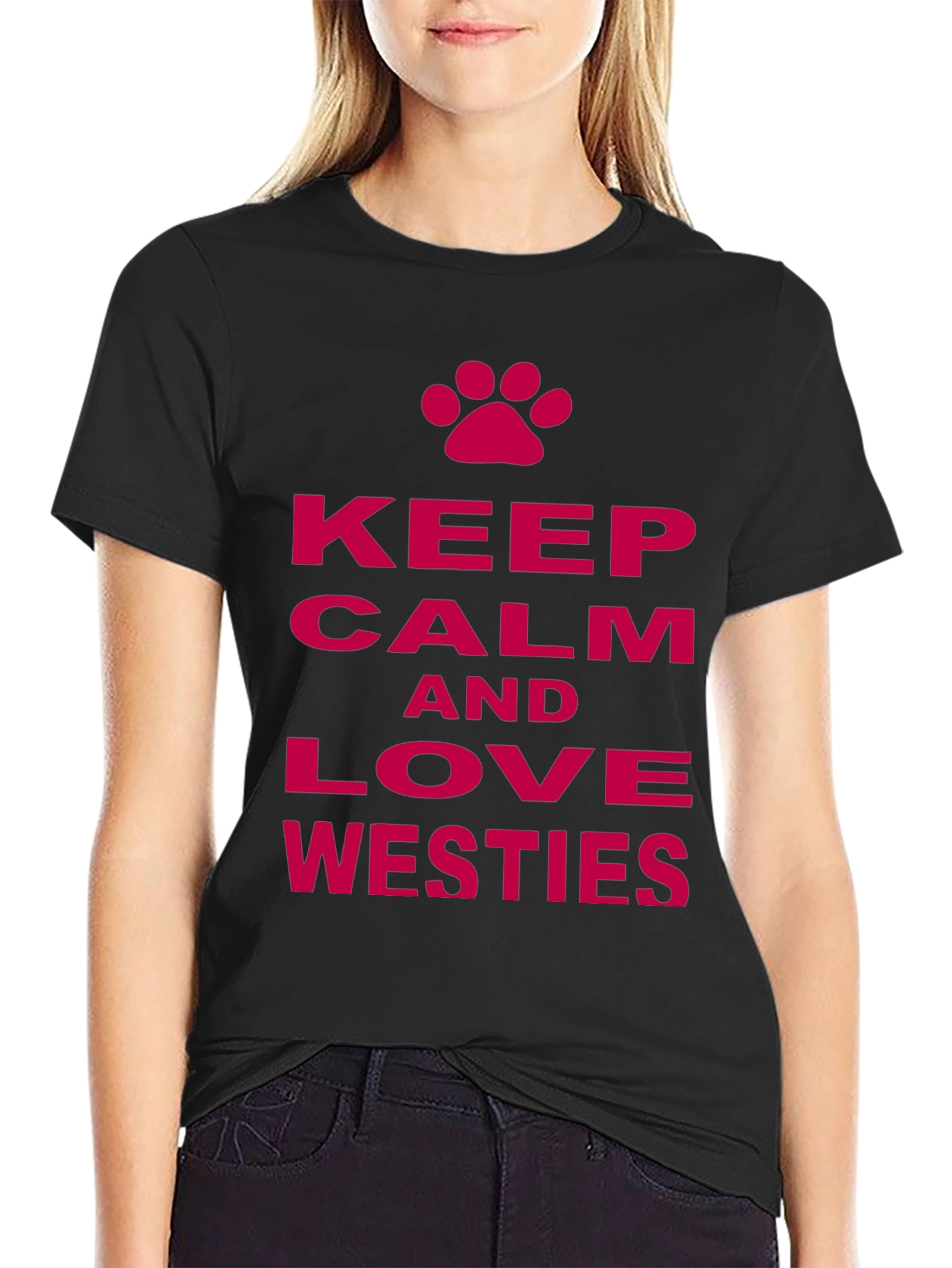 Keep Calm & Love Westies T-Shirt