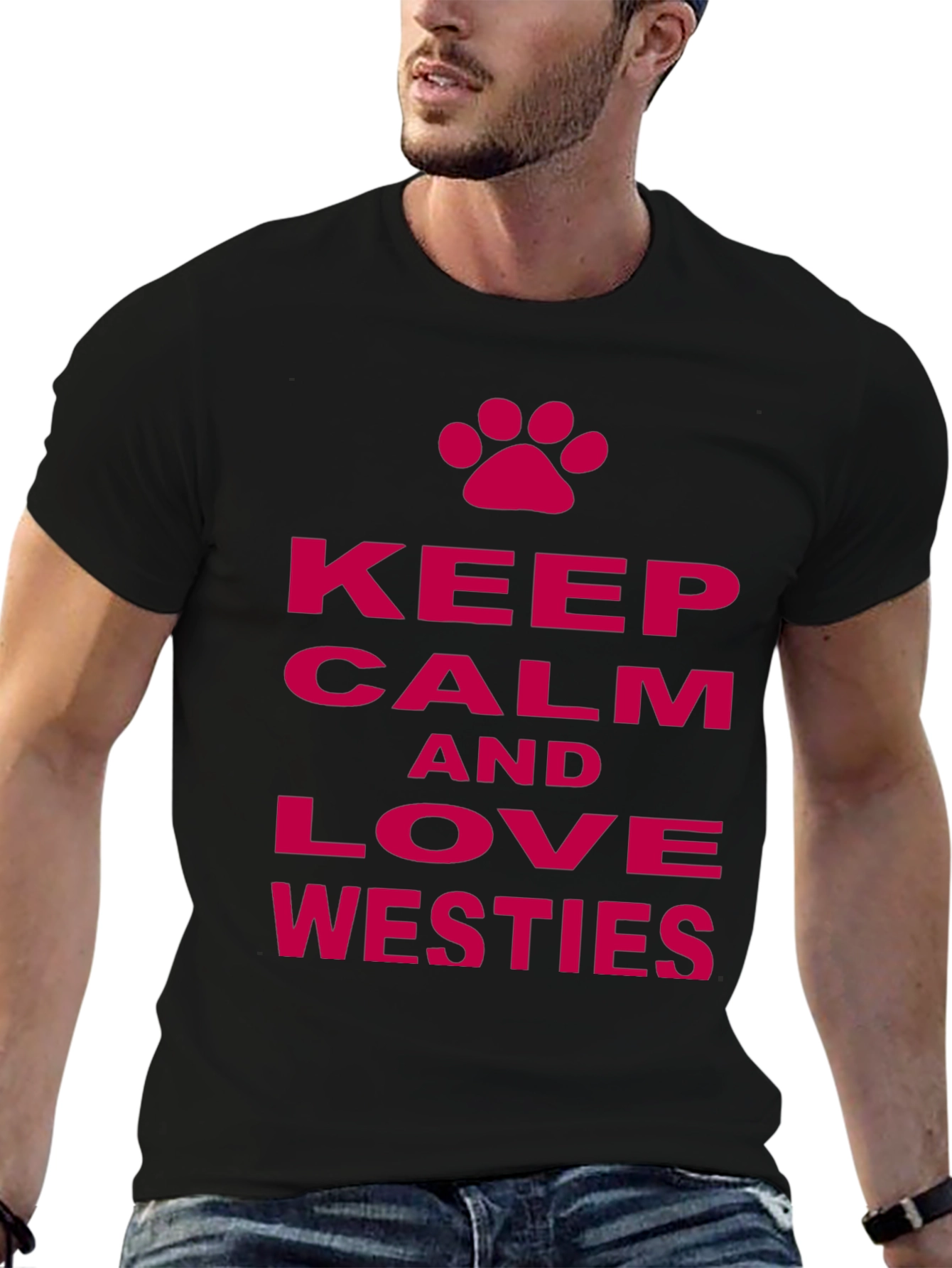 Keep Calm & Love Westies T-Shirt
