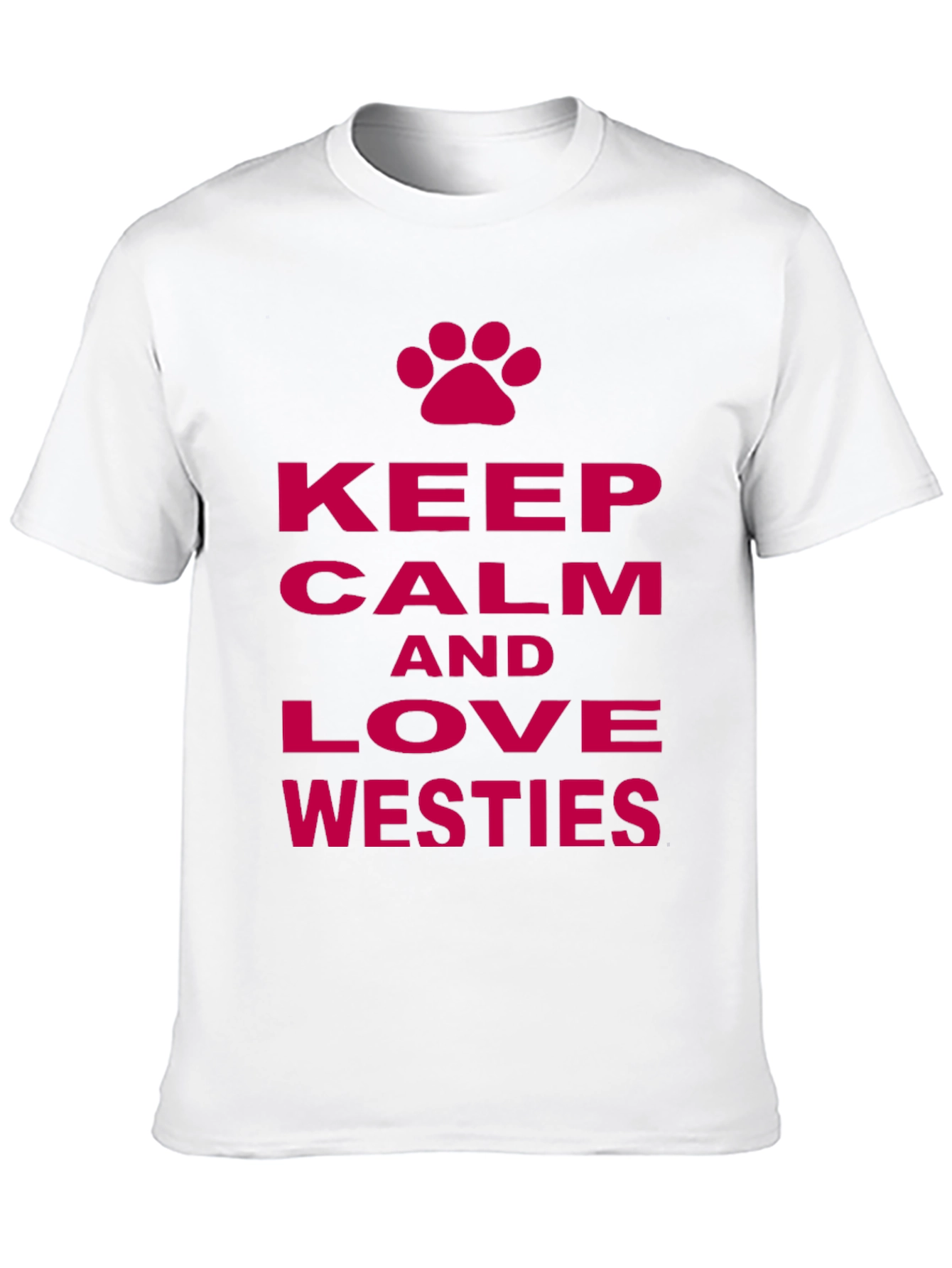 Keep Calm & Love Westies T-Shirt