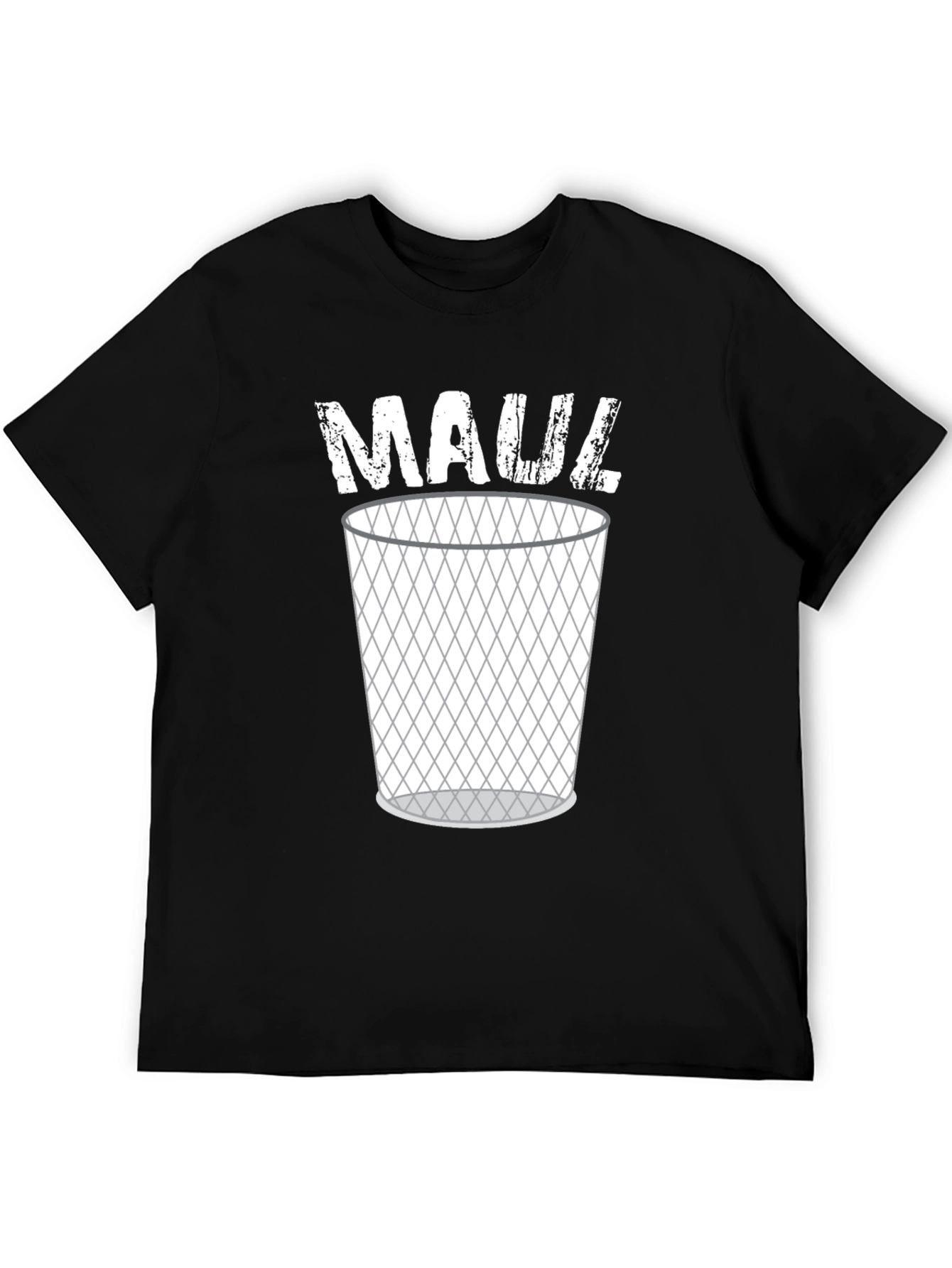 Maul Trash Can Graphic Tee - Black