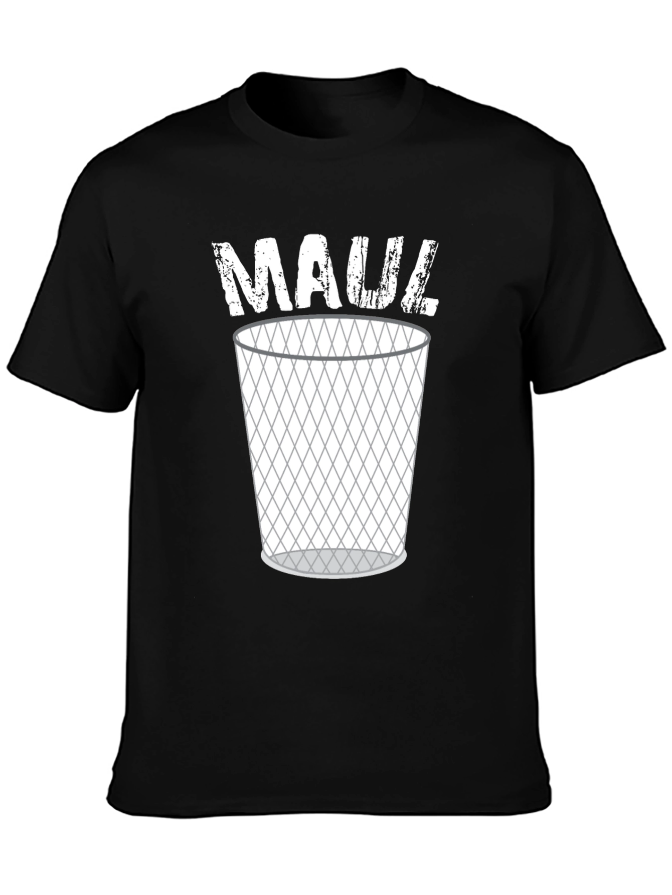 Maul Trash Can Graphic Tee - Black