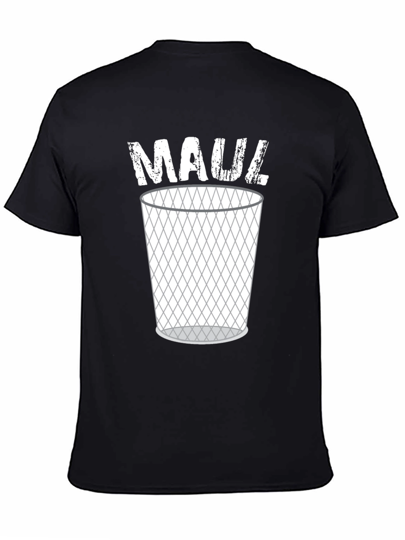 Maul Trash Can Graphic Tee - Black