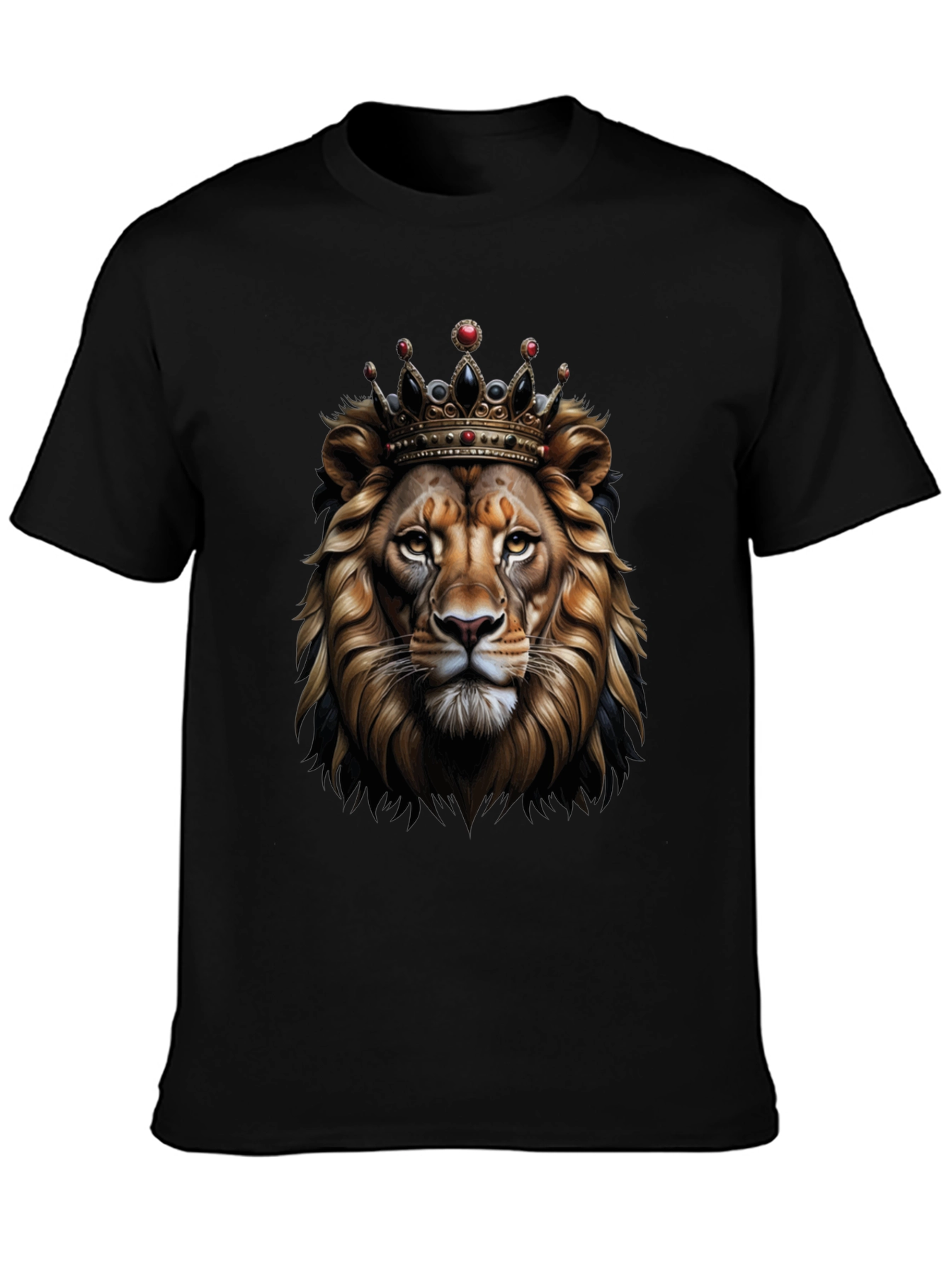 Lion King Graphic Tee - Mens Black T-Shirt