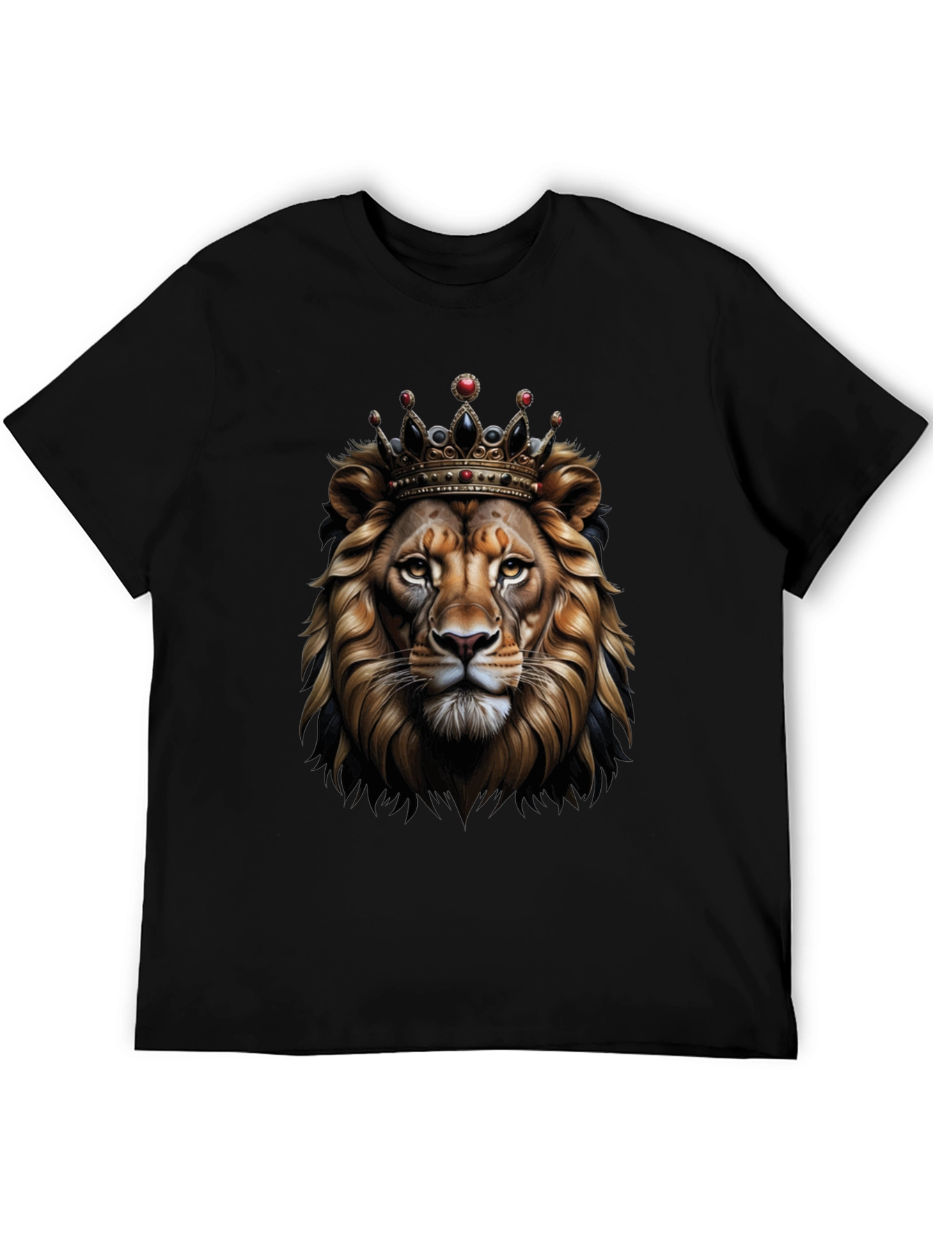 Lion King Graphic Tee - Mens Black T-Shirt