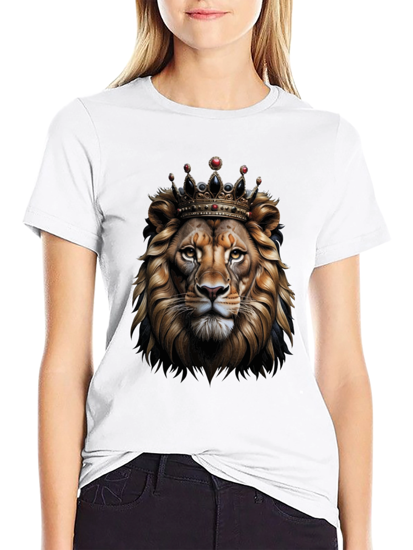 Lion King Graphic Tee - Mens Black T-Shirt