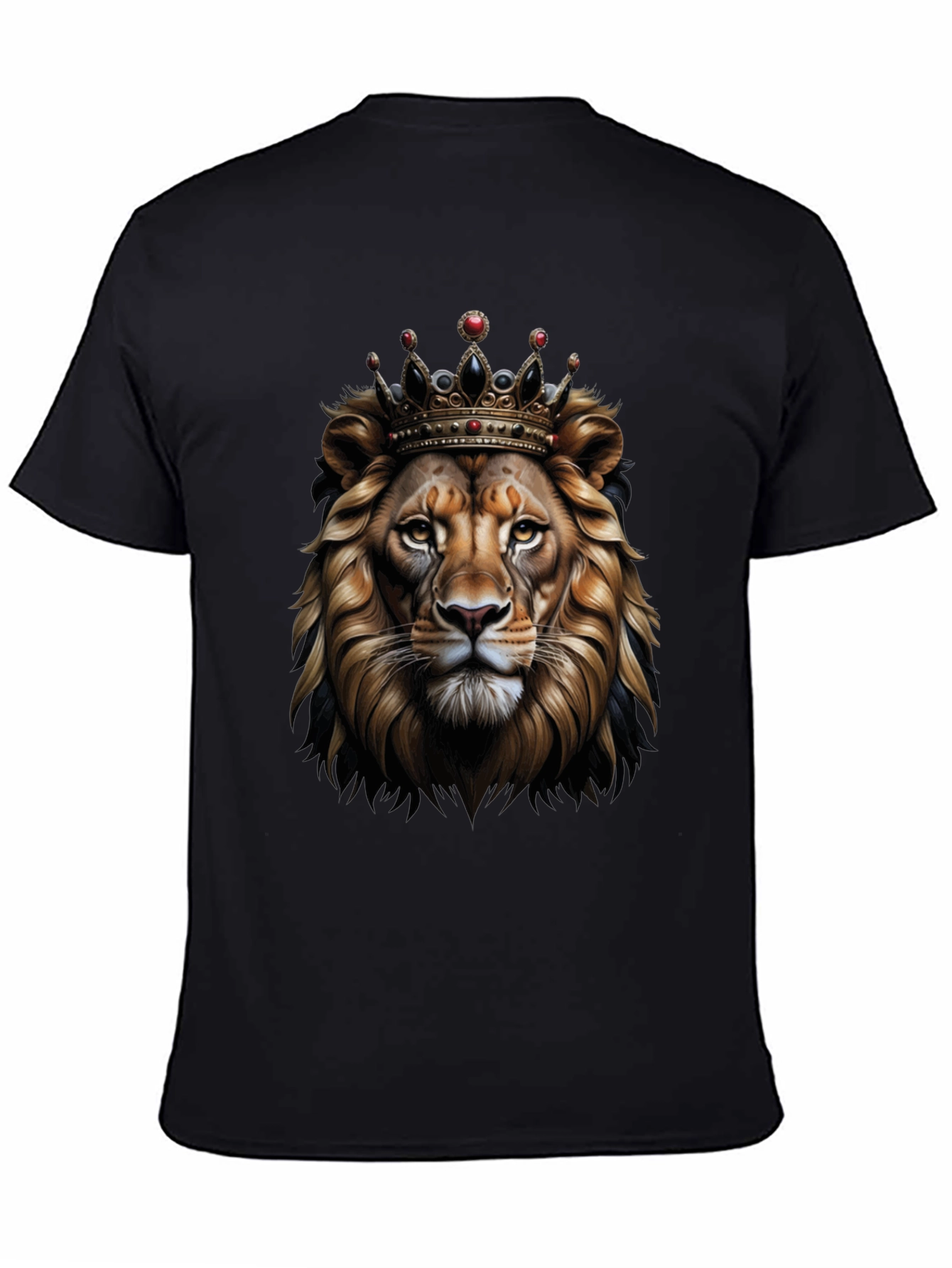 Lion King Graphic Tee - Mens Black T-Shirt