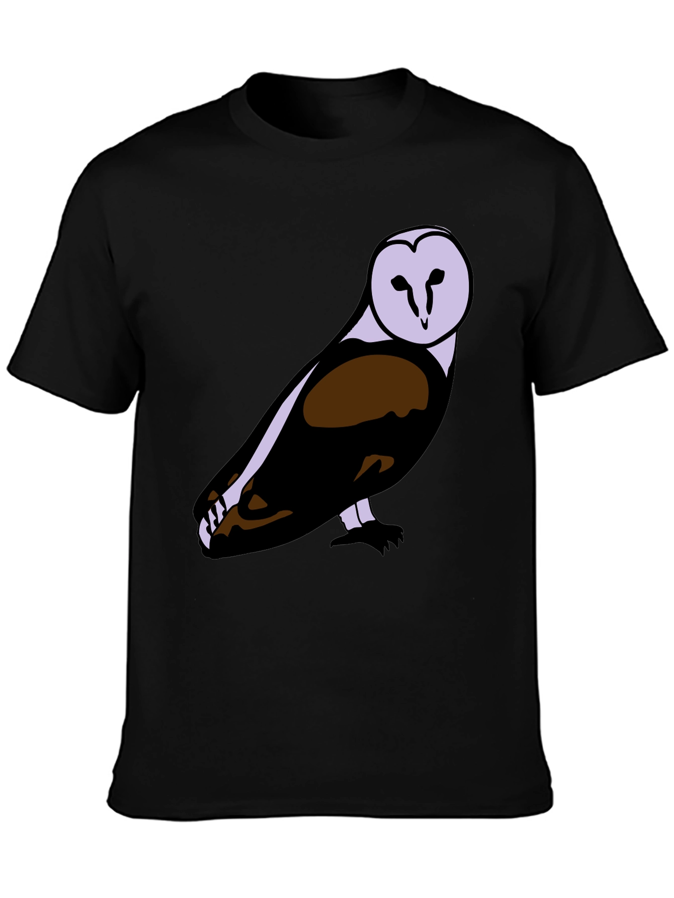 Owl Graphic Print T-Shirt - Stylish Mens Tee