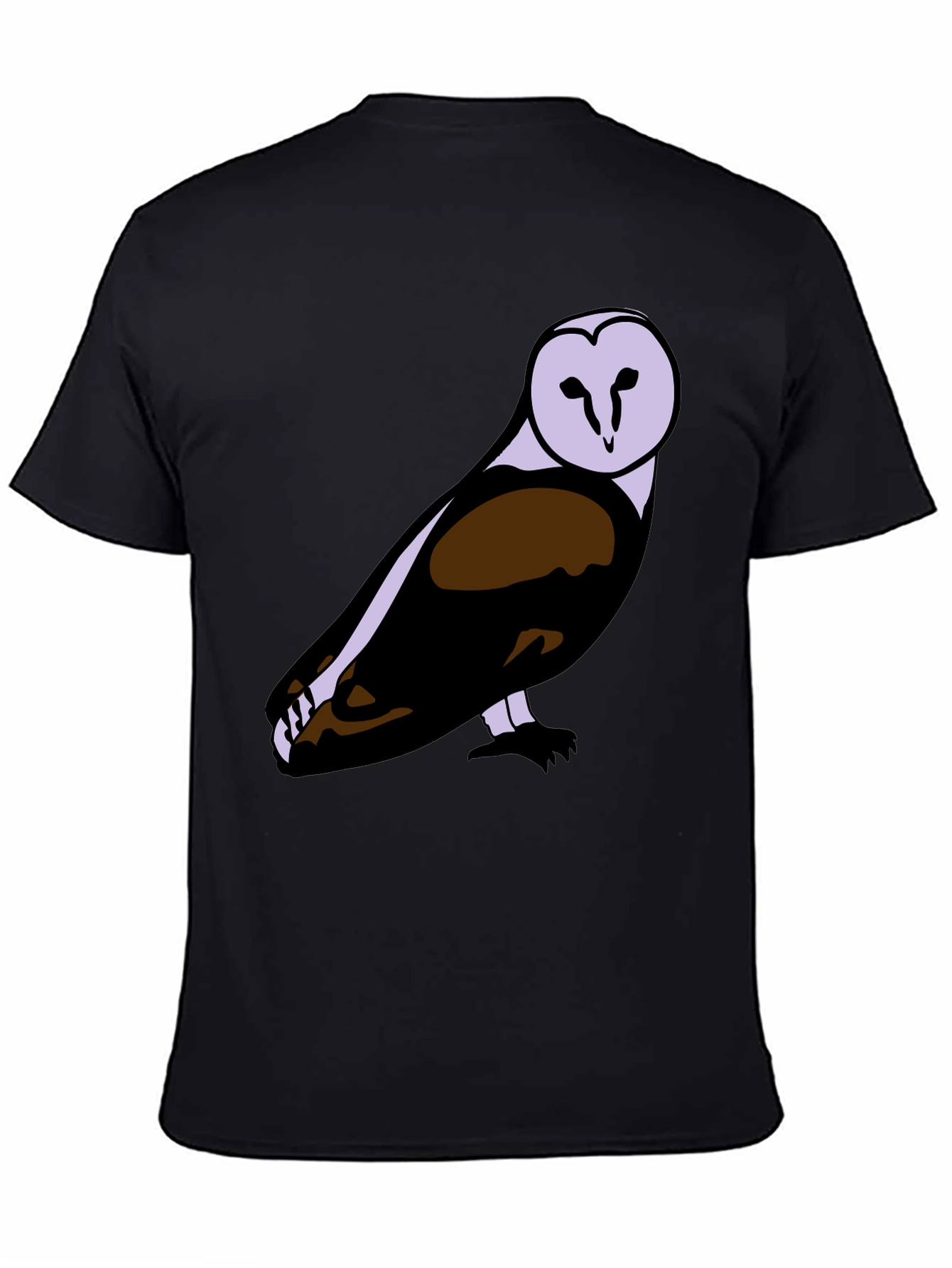 Owl Graphic Print T-Shirt - Stylish Mens Tee