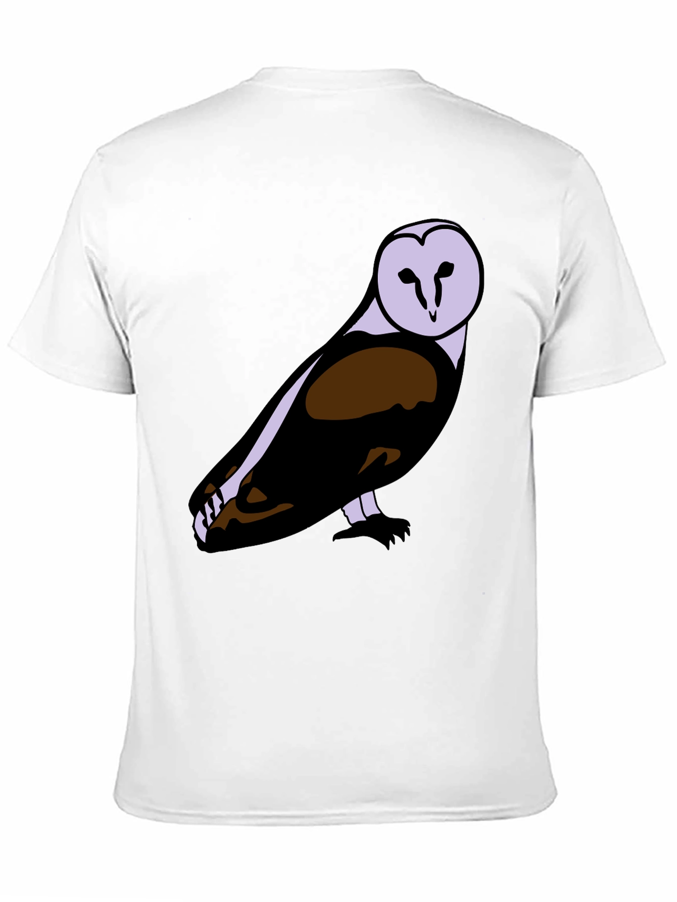 Owl Graphic Print T-Shirt - Stylish Mens Tee