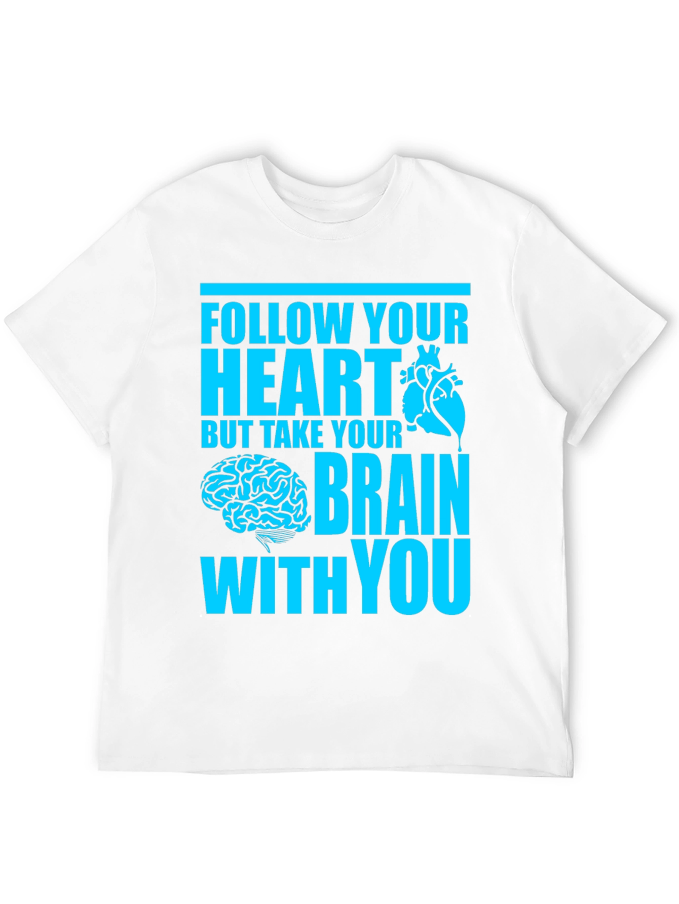 Follow Your Heart Crew Neck T-Shirt