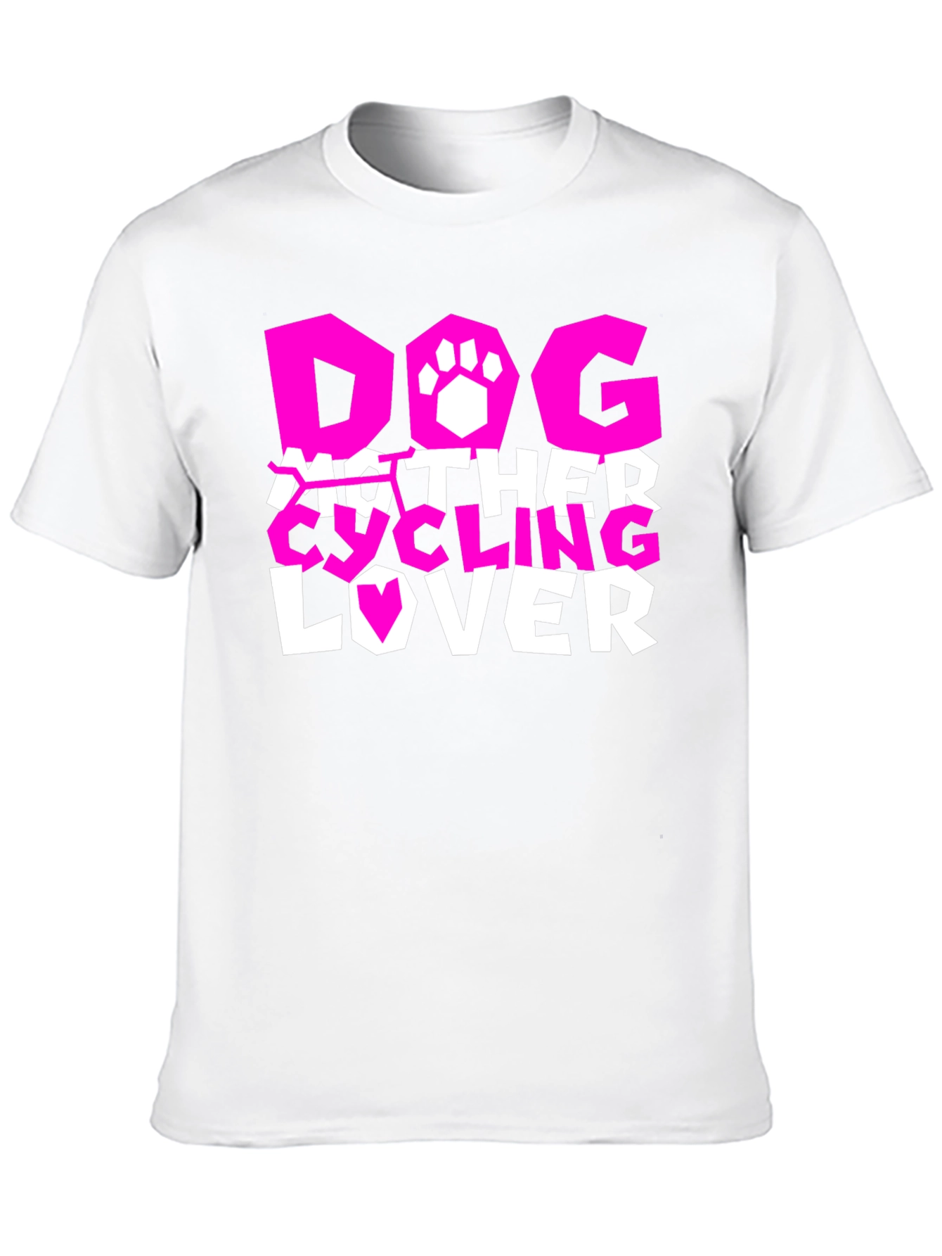 Dog Mother Cycling Lover T-Shirt