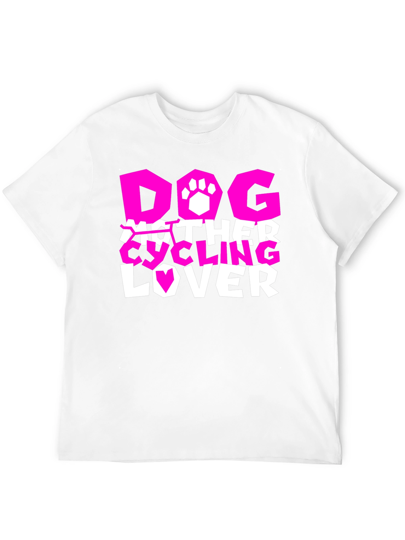 Dog Mother Cycling Lover T-Shirt