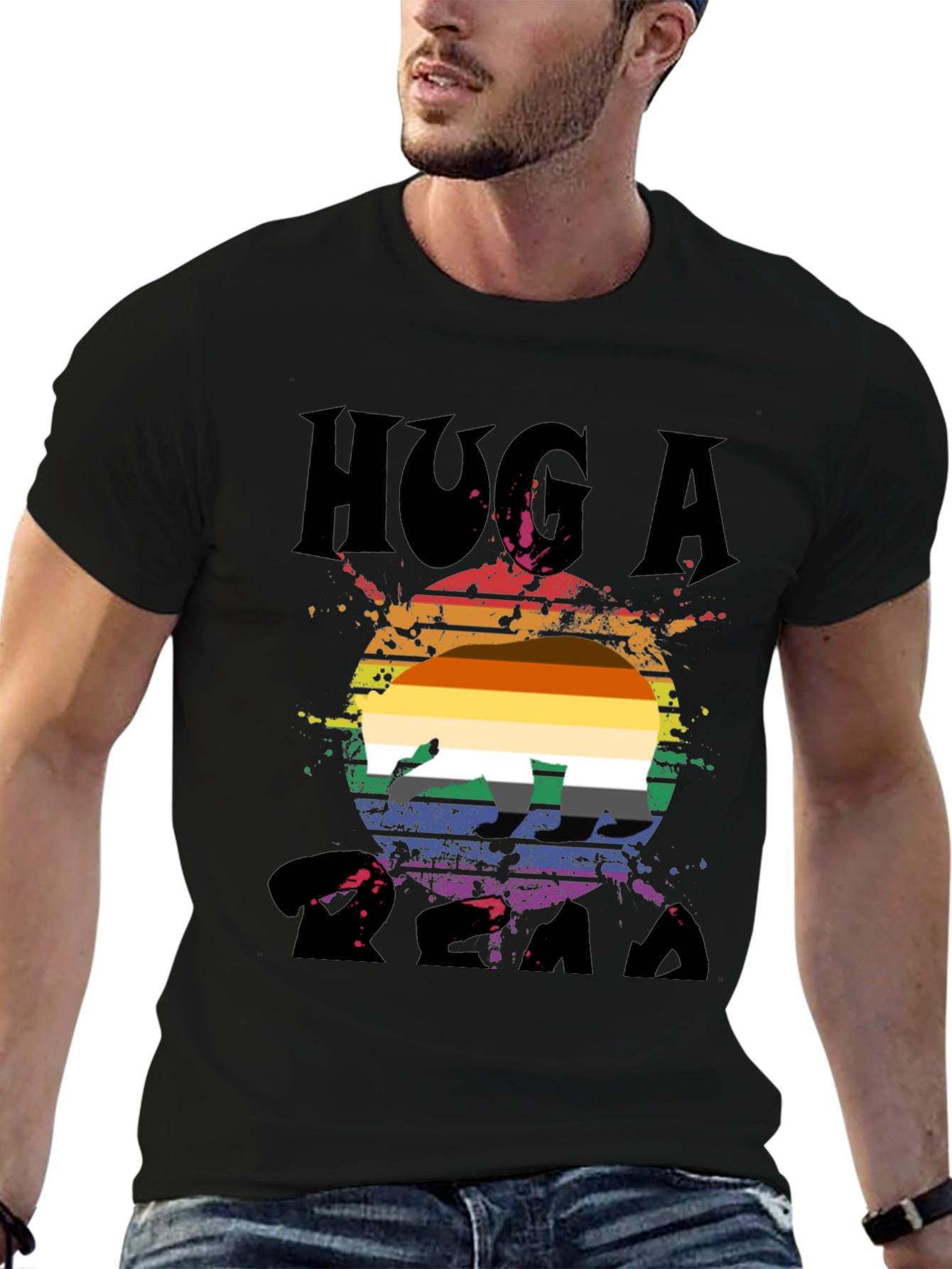 LGBTQ+ Pride Hug A Bear T-Shirt