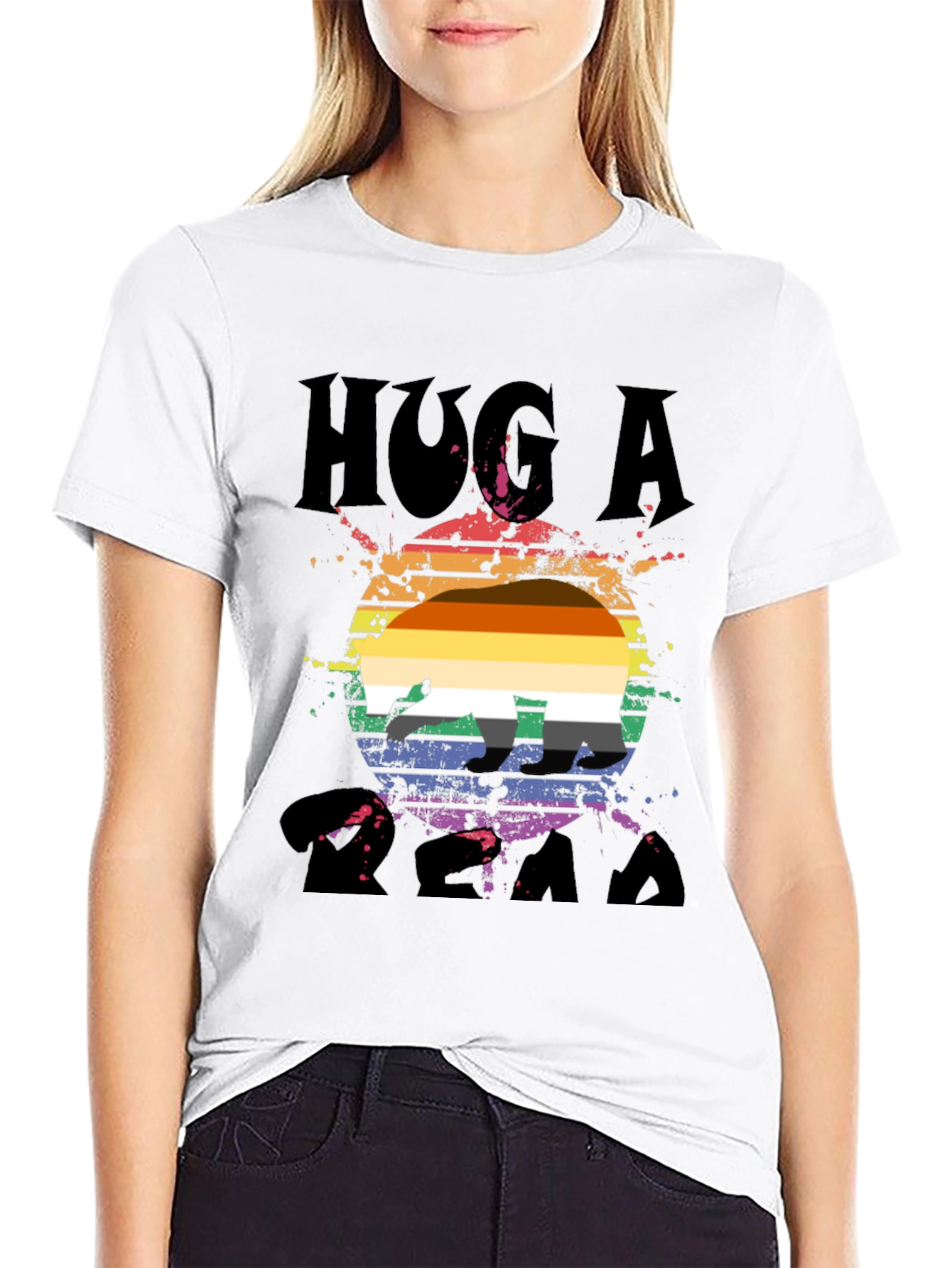 LGBTQ+ Pride Hug A Bear T-Shirt