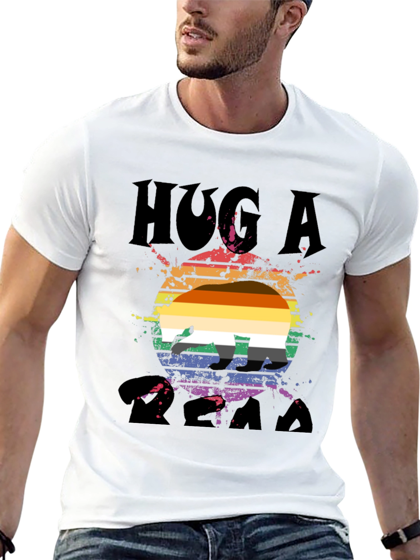 LGBTQ+ Pride Hug A Bear T-Shirt