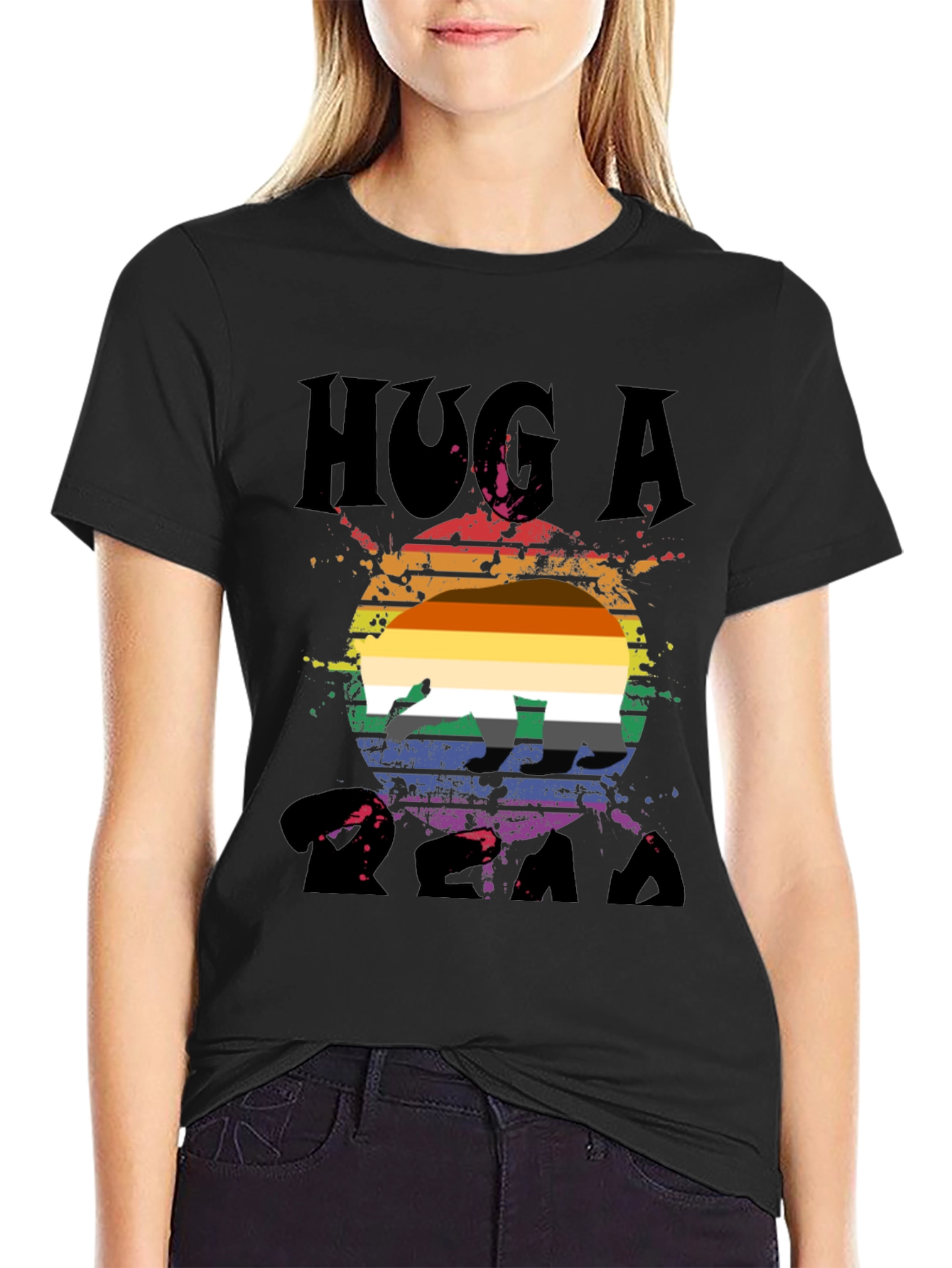 LGBTQ+ Pride Hug A Bear T-Shirt