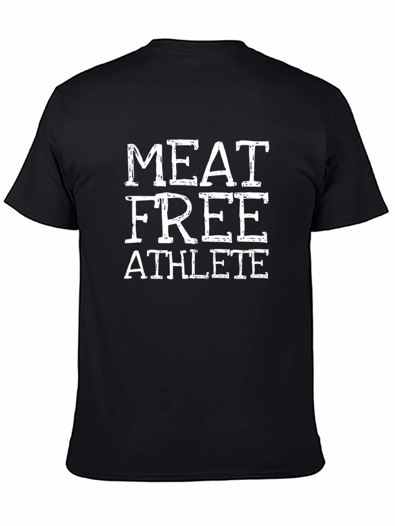 Meat Free Athlete T-Shirt - Vegan Fitness Apparel