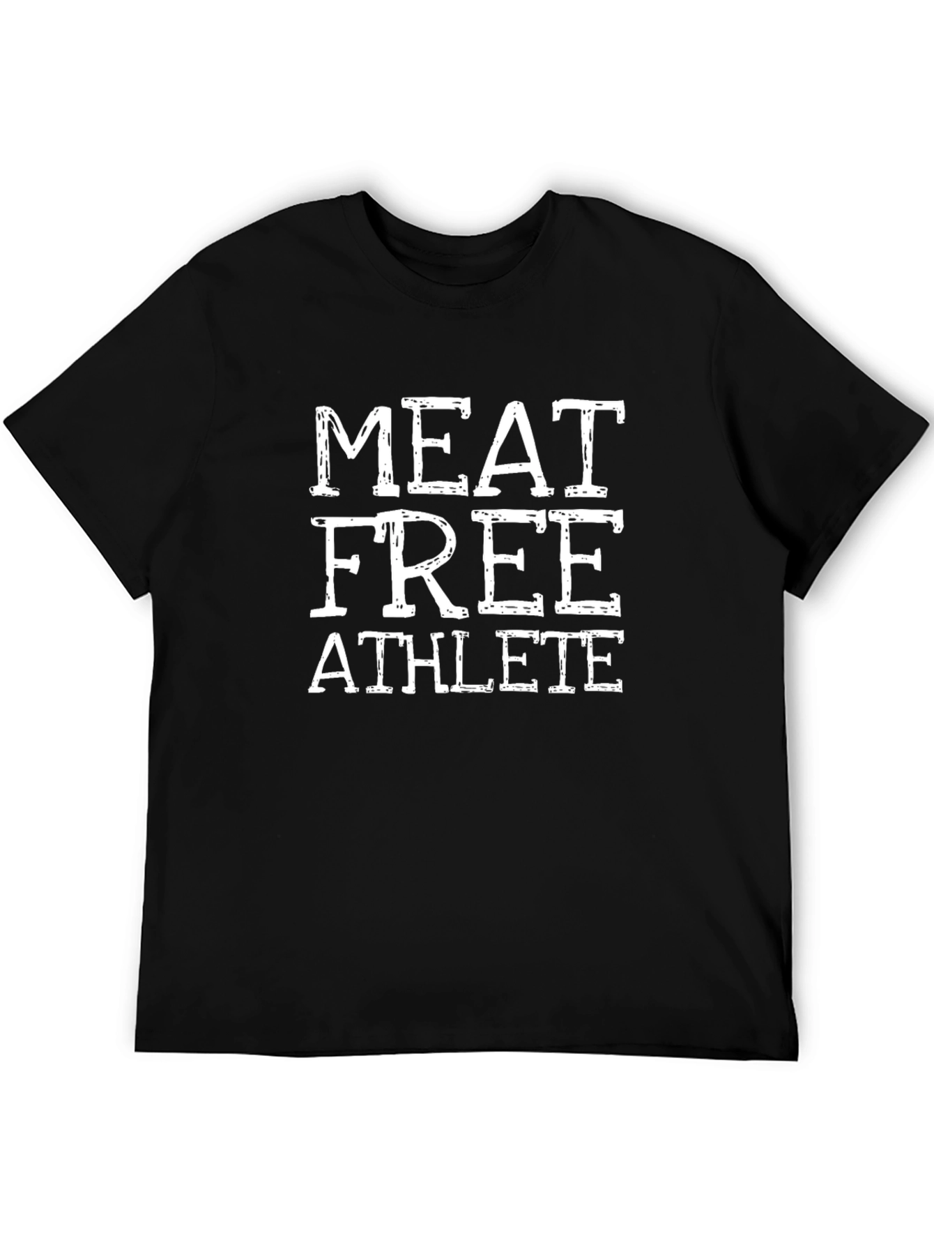 Meat Free Athlete T-Shirt - Vegan Fitness Apparel