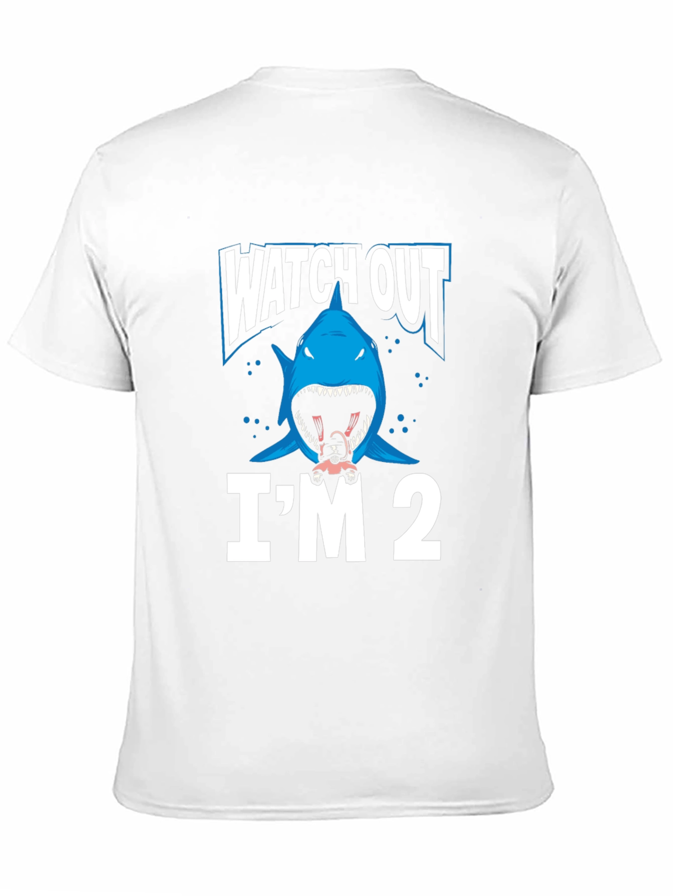 Shark Im 2 T-Shirt - Baby Shark Birthday Tee