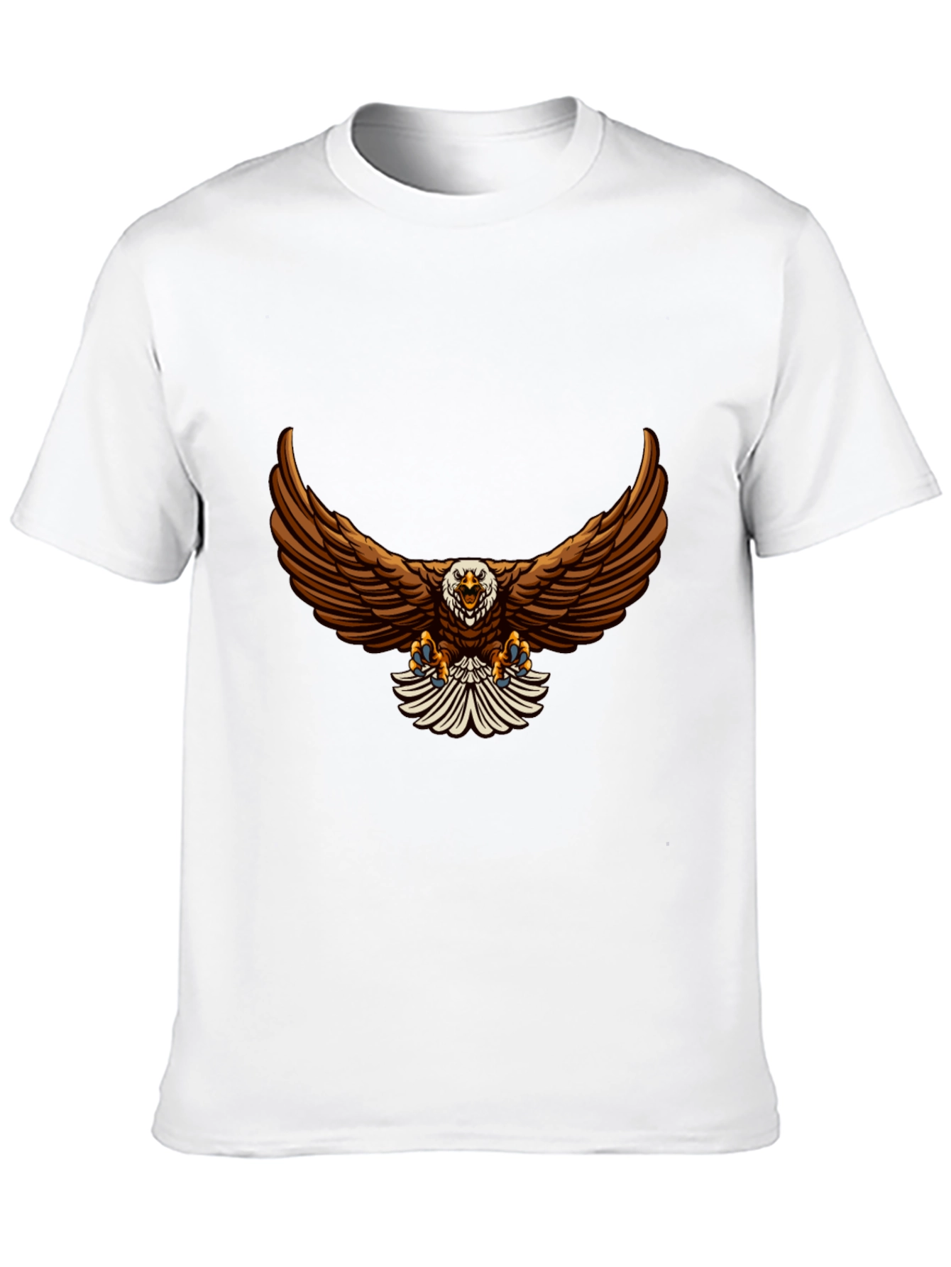 Eagle Graphic Black T-Shirt - Mens Fashion