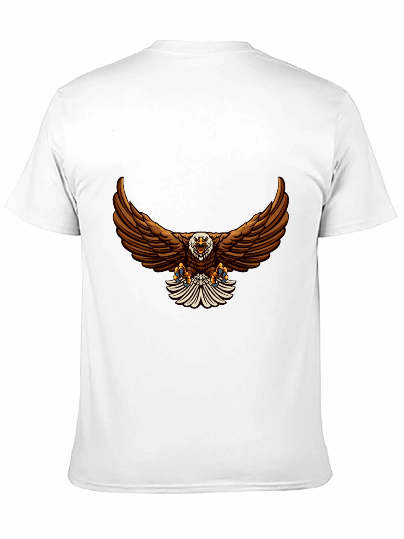 Eagle Graphic Black T-Shirt - Mens Fashion