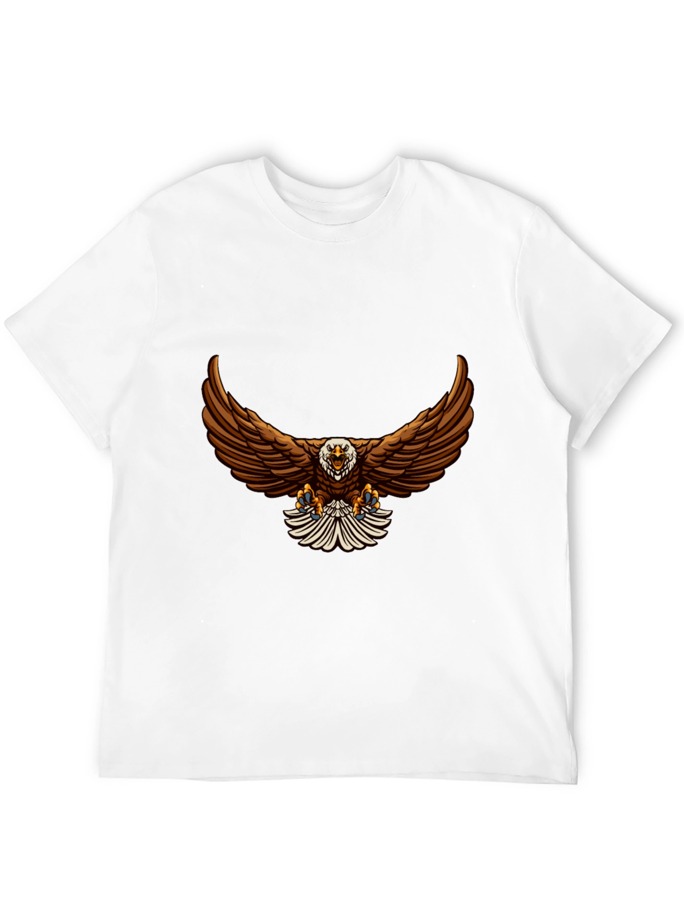 Eagle Graphic Black T-Shirt - Mens Fashion