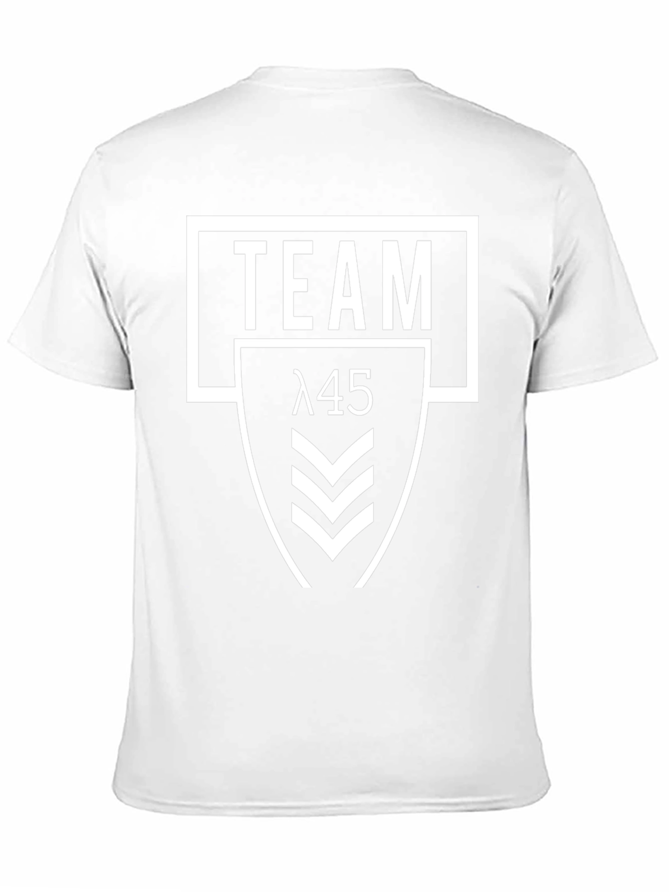 Team 45 Graphic Print Black T-Shirt