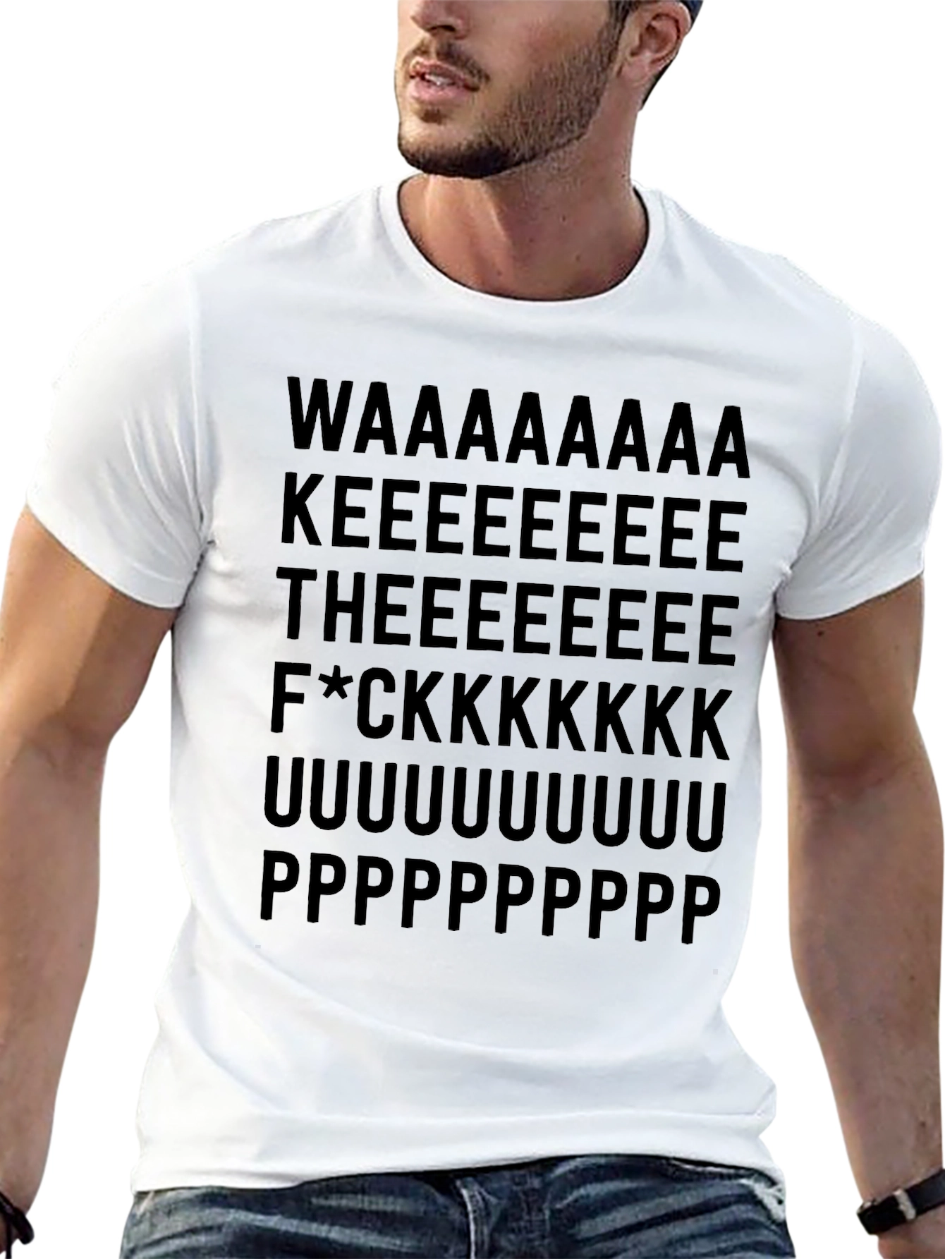 Wake The F*ck Up T-Shirt - Funny Novelty Tee