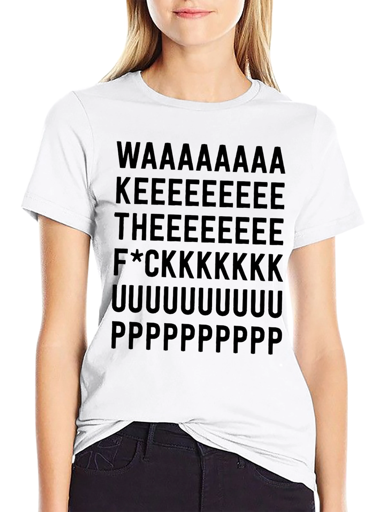 Wake The F*ck Up T-Shirt - Funny Novelty Tee
