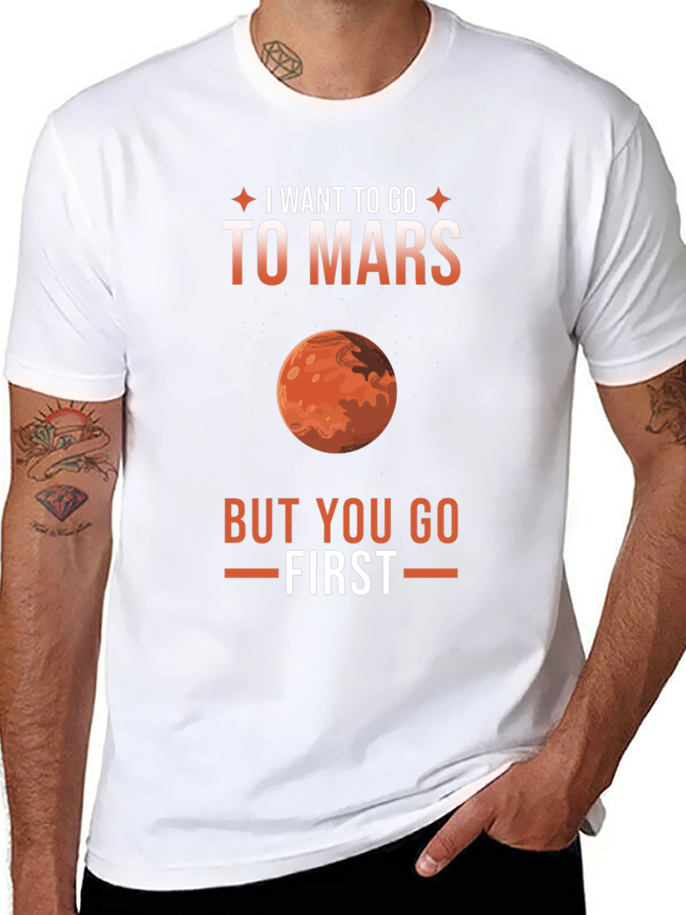 I Want To Go To Mars T-Shirt