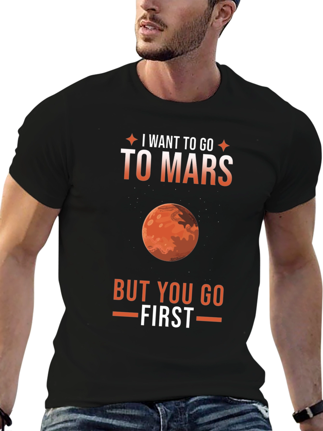 I Want To Go To Mars T-Shirt