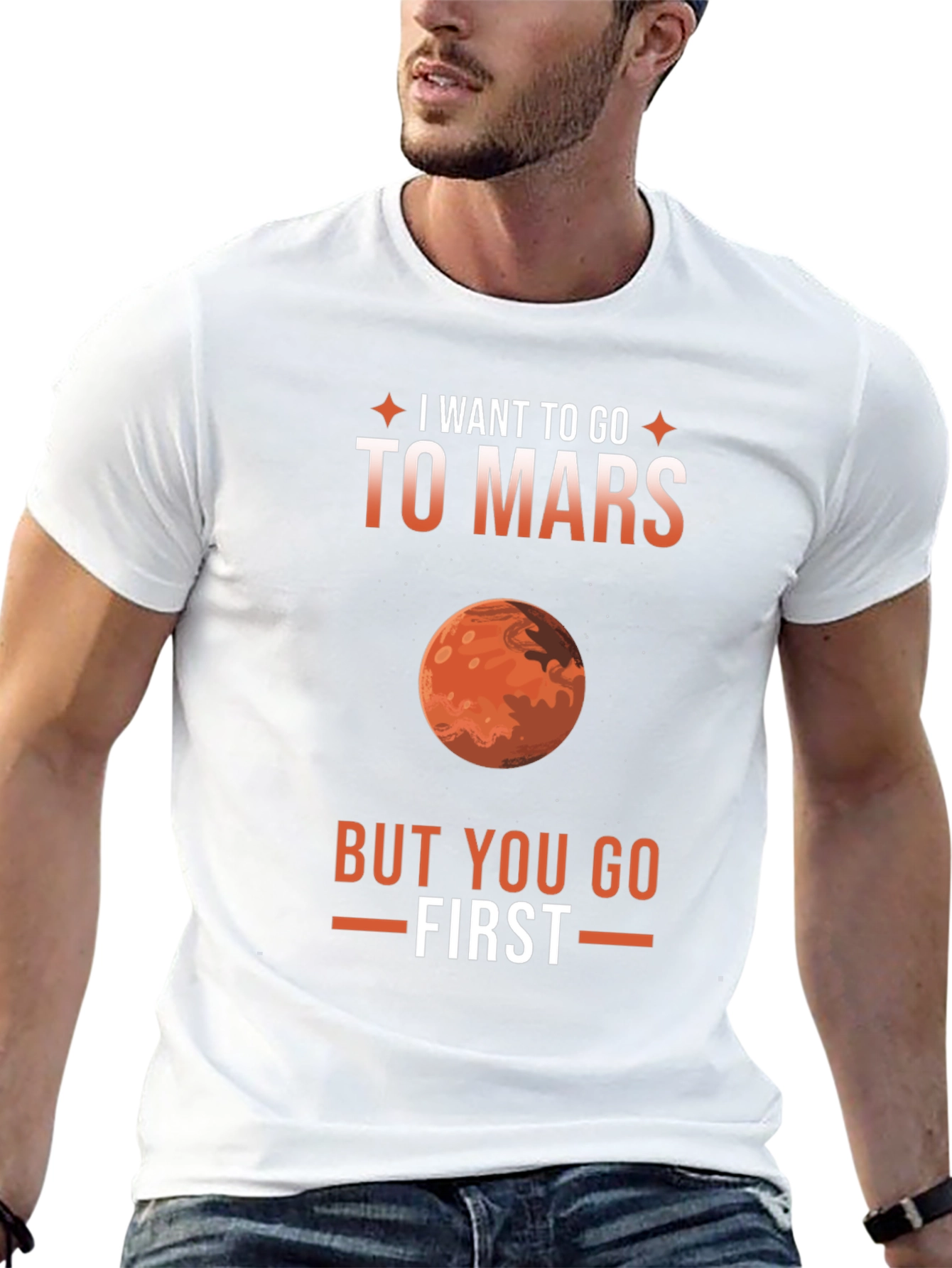 I Want To Go To Mars T-Shirt