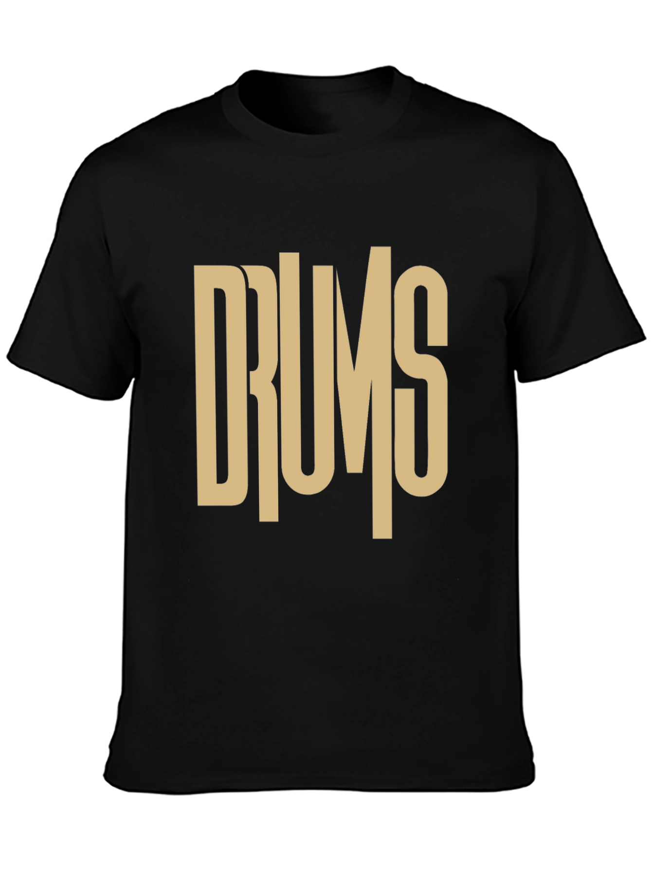 Drums Graphic Tee - Music Lovers T-Shirt