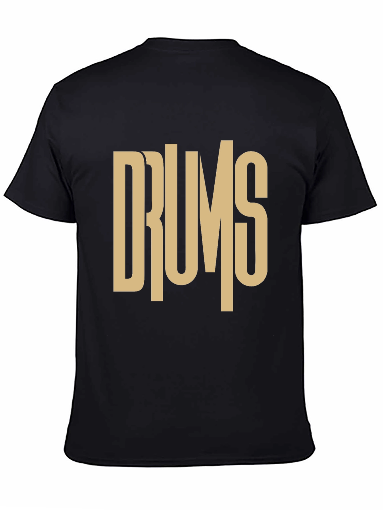 Drums Graphic Tee - Music Lovers T-Shirt