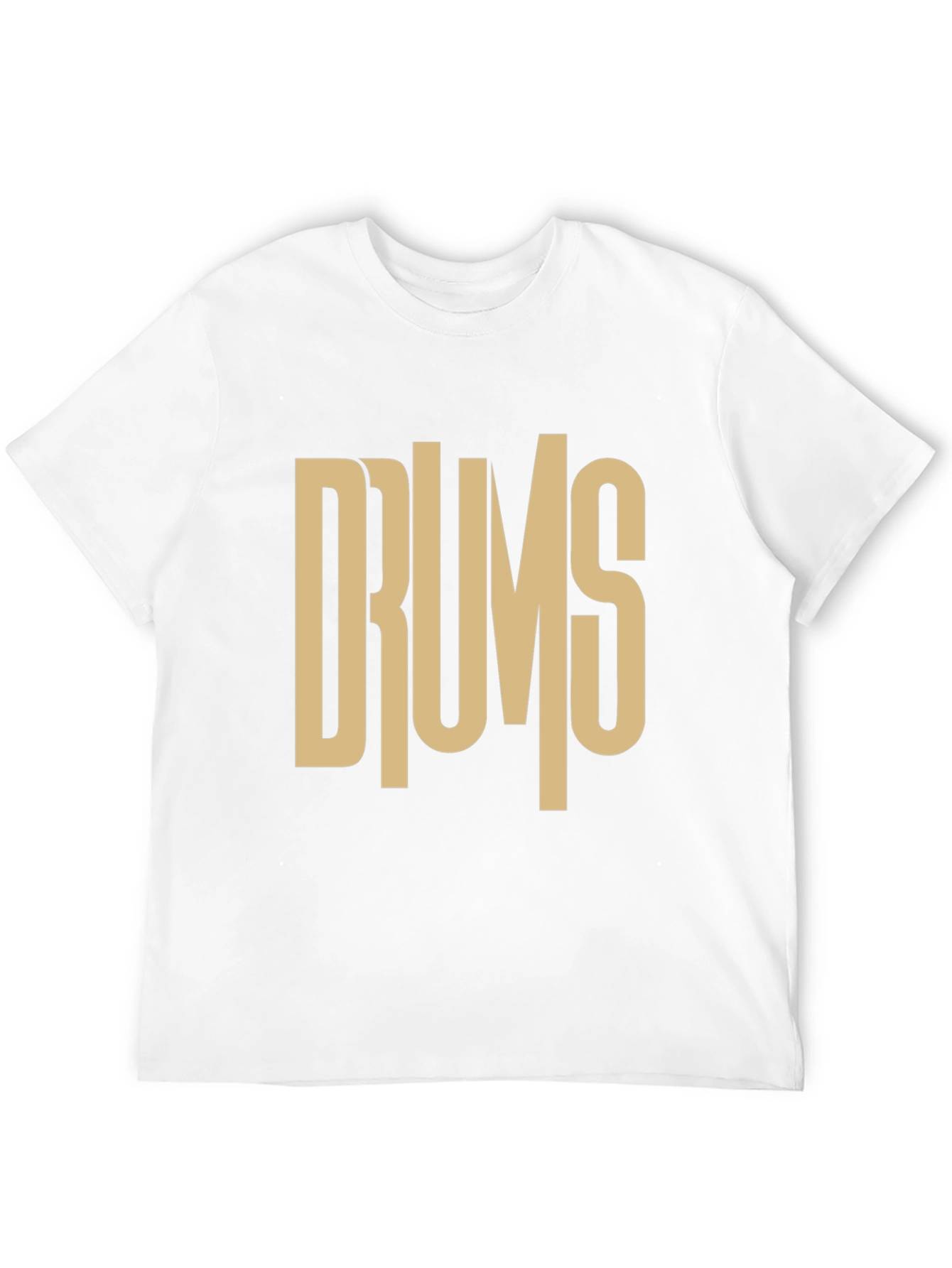Drums Graphic Tee - Music Lovers T-Shirt