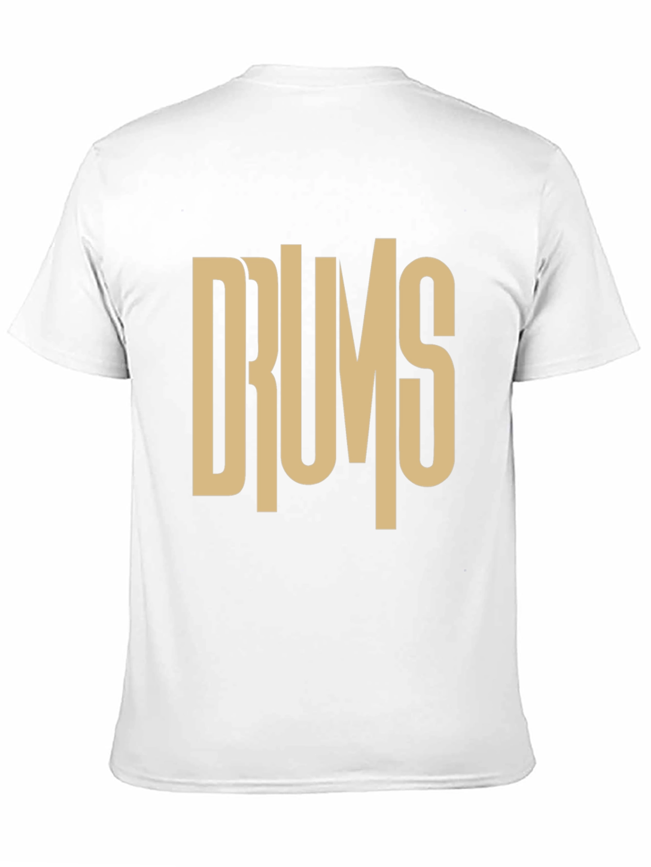Drums Graphic Tee - Music Lovers T-Shirt