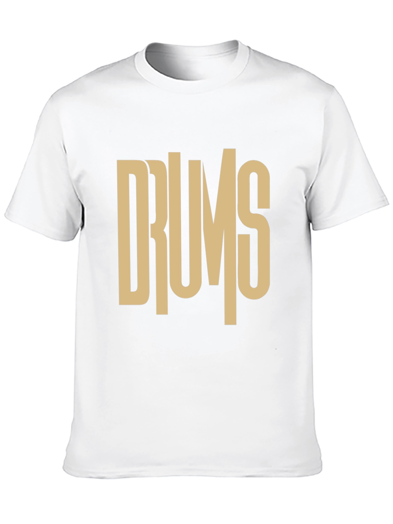 Drums Graphic Tee - Music Lovers T-Shirt