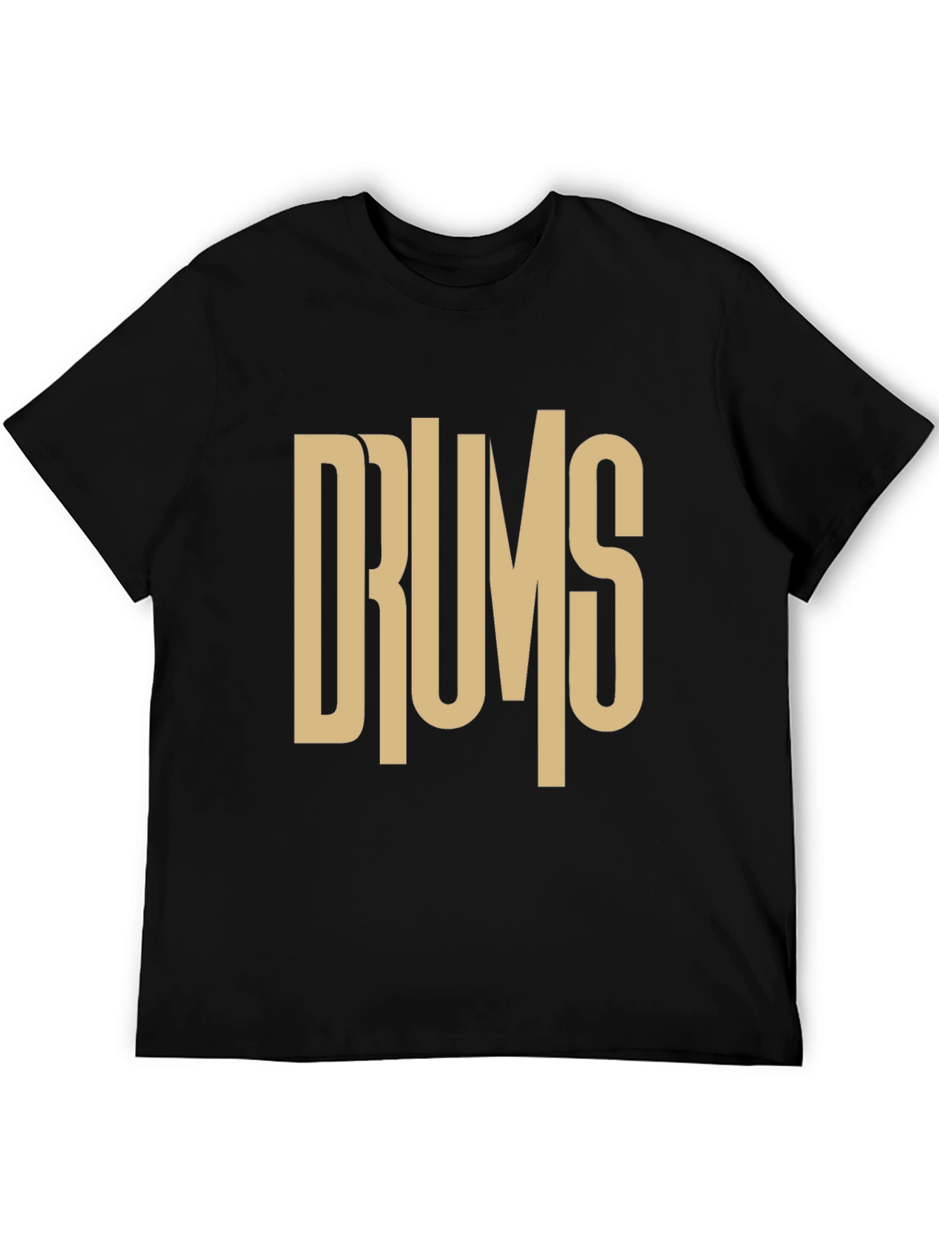 Drums Graphic Tee - Music Lovers T-Shirt