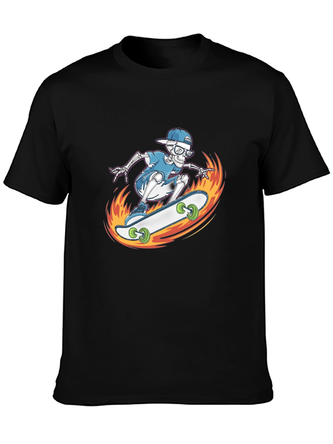Skateboard Skeleton T-Shirt