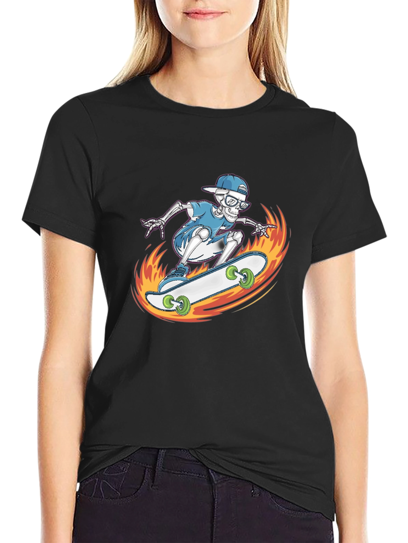 Skateboard Skeleton T-Shirt
