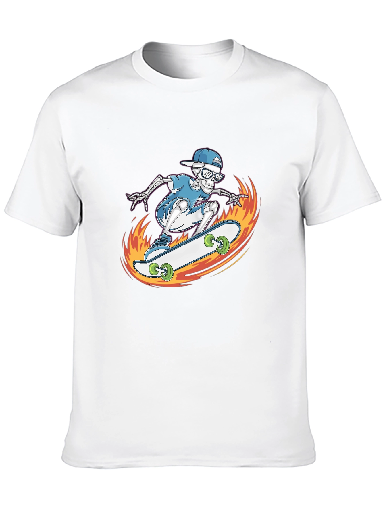 Skateboard Skeleton T-Shirt
