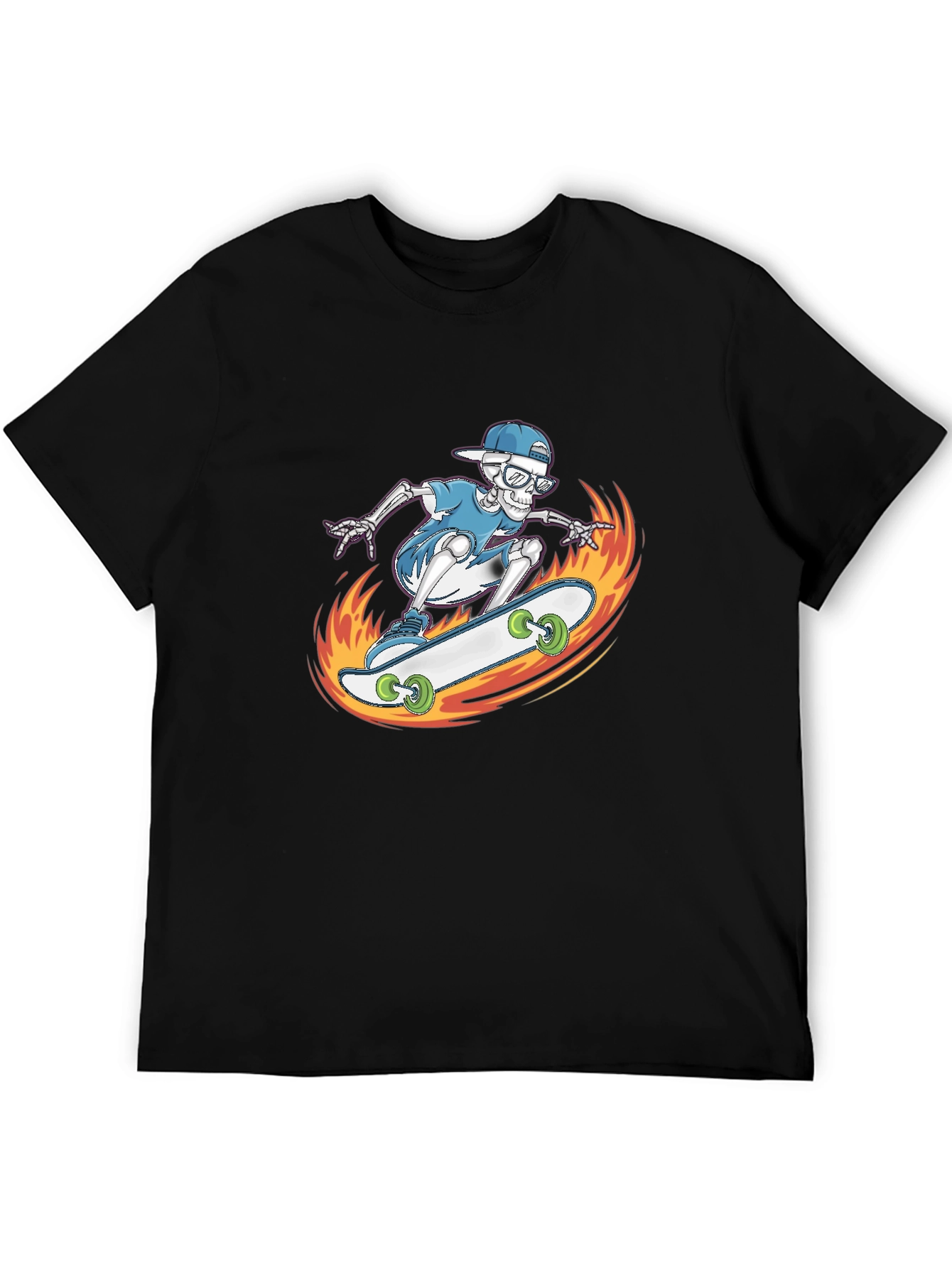 Skateboard Skeleton T-Shirt